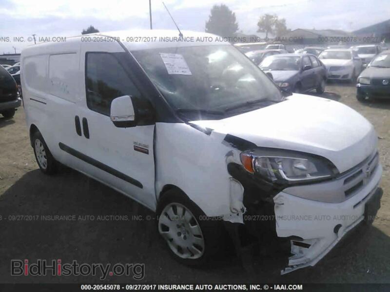 2015 RAM PROMASTER (VIN ZFBERFBT3F6A75874) — фото 1 из 10, IAAI, повреждение: правая передняя часть