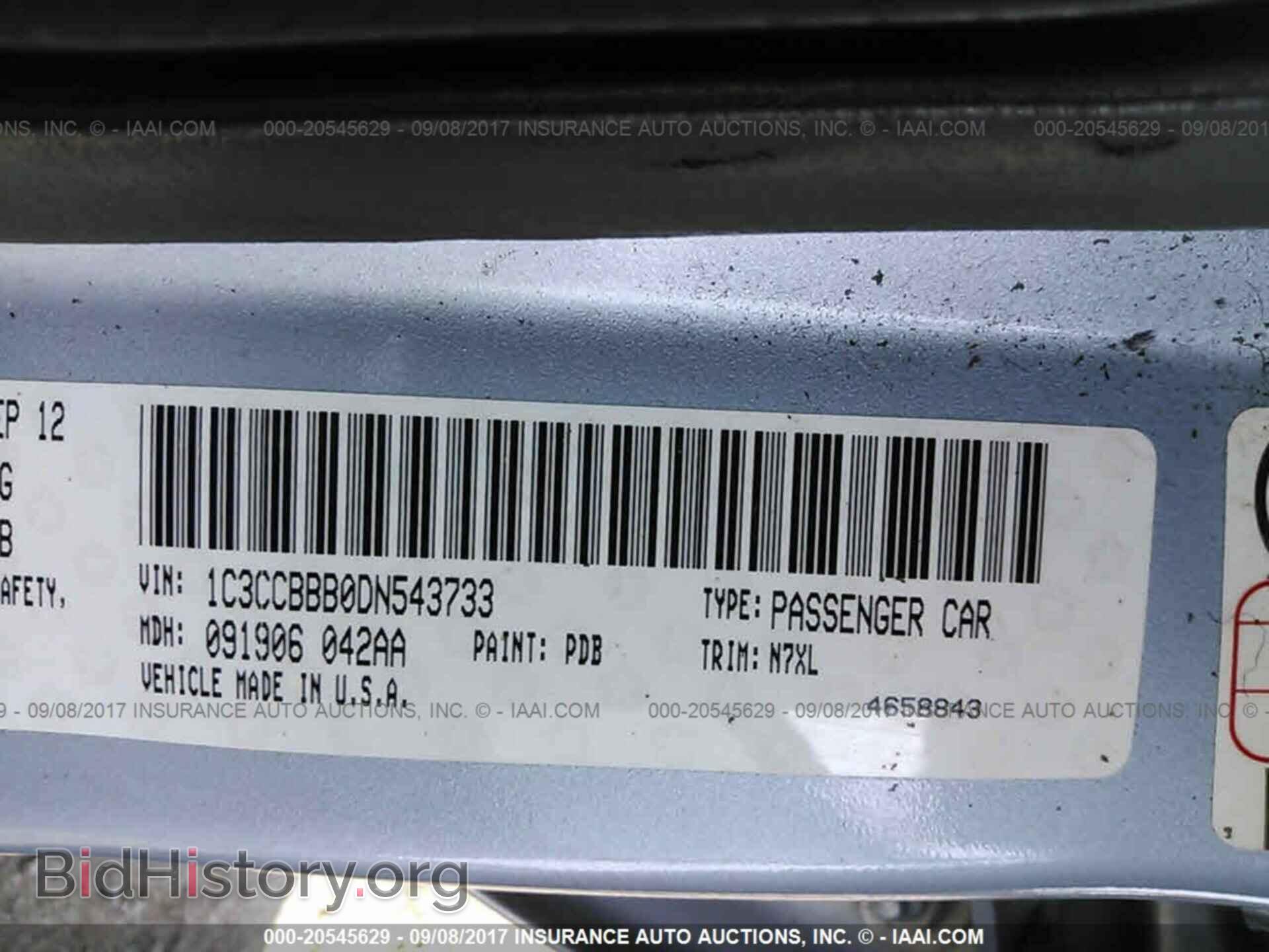 2013 Chrysler 200 - VIN: 1C3CCBBB0DN543733 - Photo 9