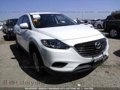 2014 Mazda CX-9, белый — VIN JM3TB2CA4E0428322, IAAI
