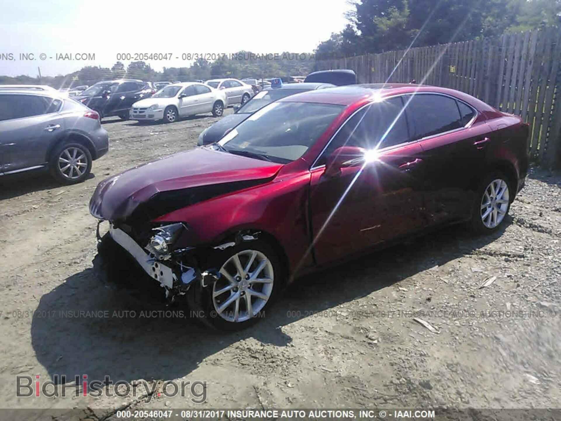 2012 Lexus Is - VIN: JTHCE5C20C5002748 - Фото 2