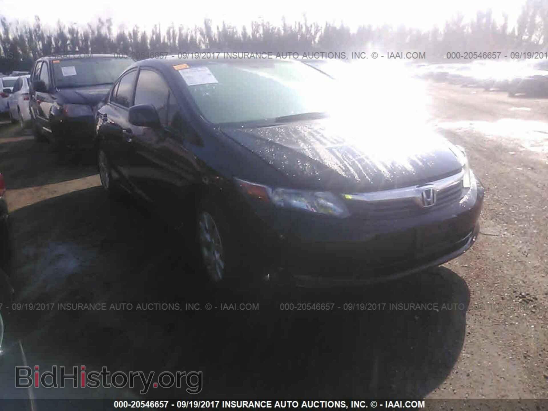 Photo 2HGFB2F55CH609430 - Honda Civic 2012
