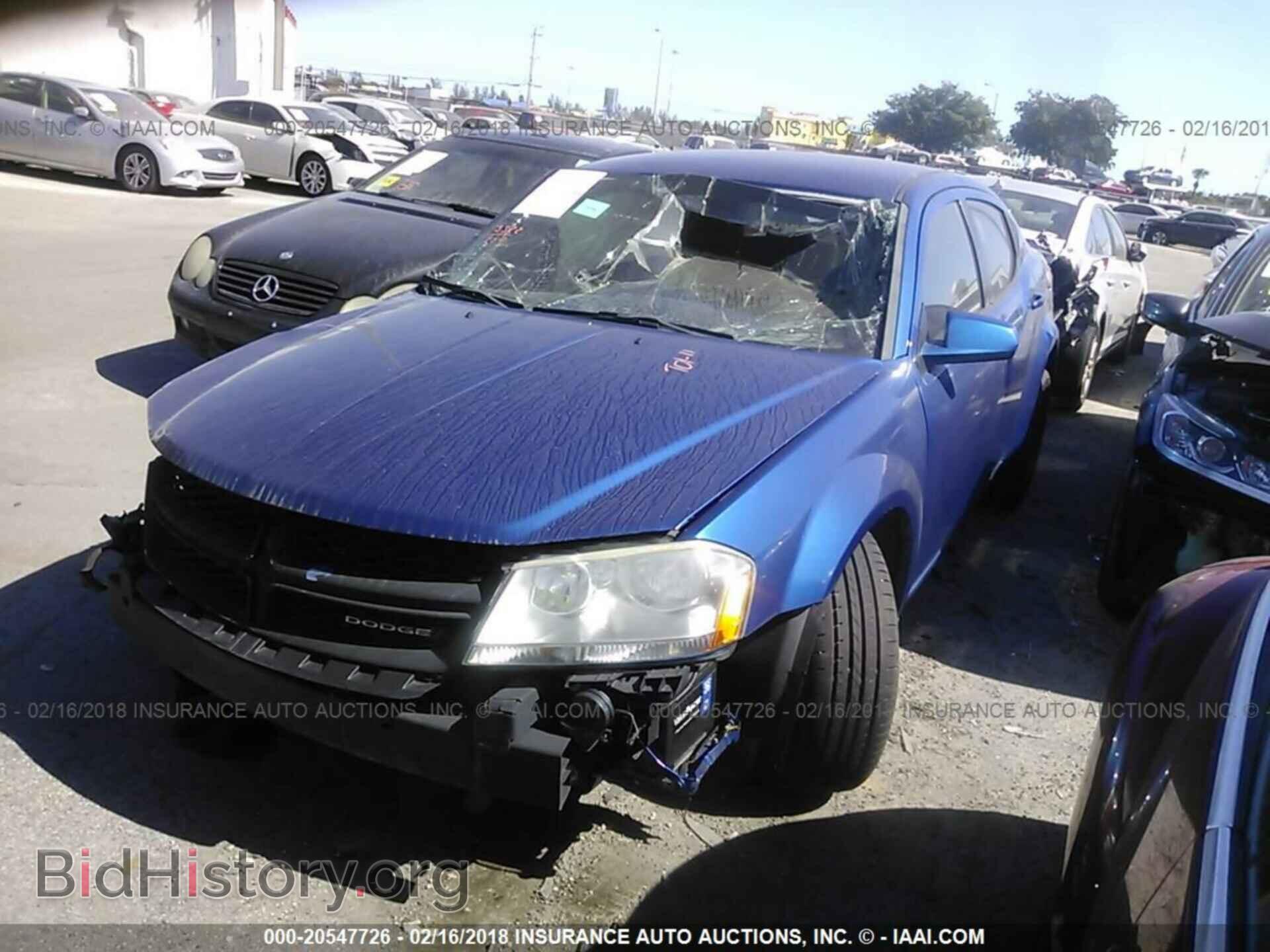 2012 Dodge Avenger - VIN: 1C3CDZCB3CN198619 - Фото 2