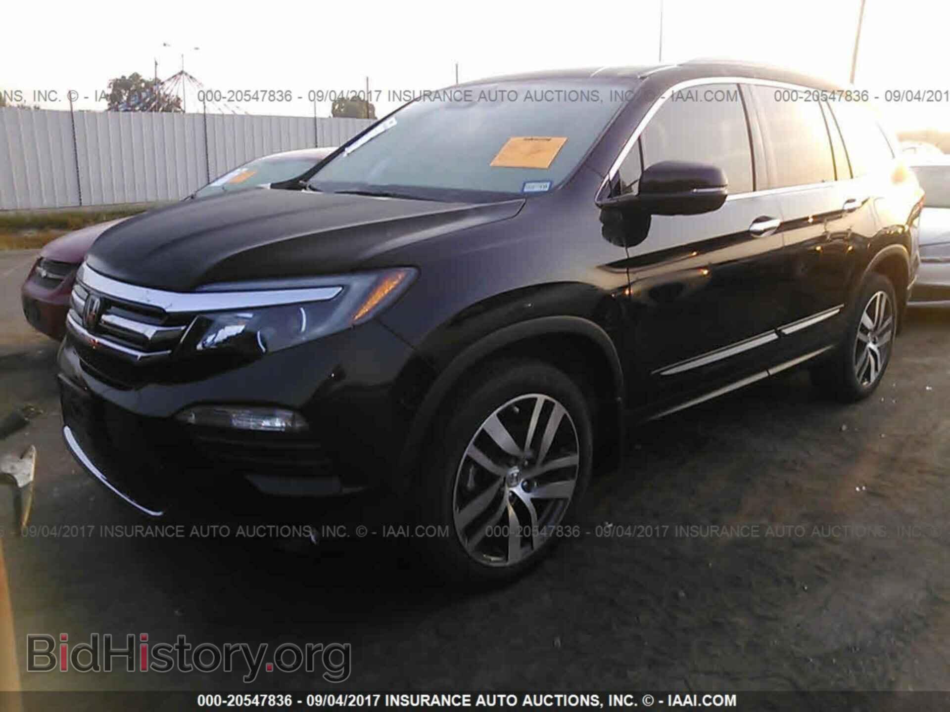 2016 Honda Pilot - VIN: 5FNYF6H98GB089514 - Фото 2