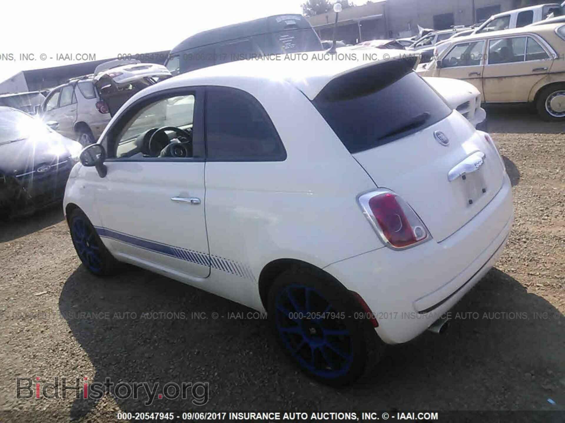 2014 Fiat 500 - VIN: 3C3CFFAR8ET249771 - Фото 3