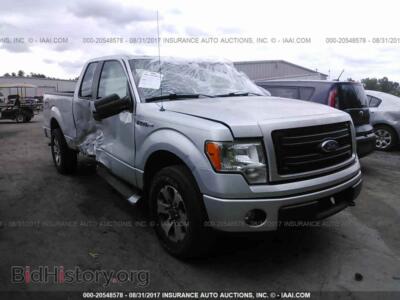2013 Ford F150, серебристый — VIN 1FTFX1EF5DFA65003, IAAI
