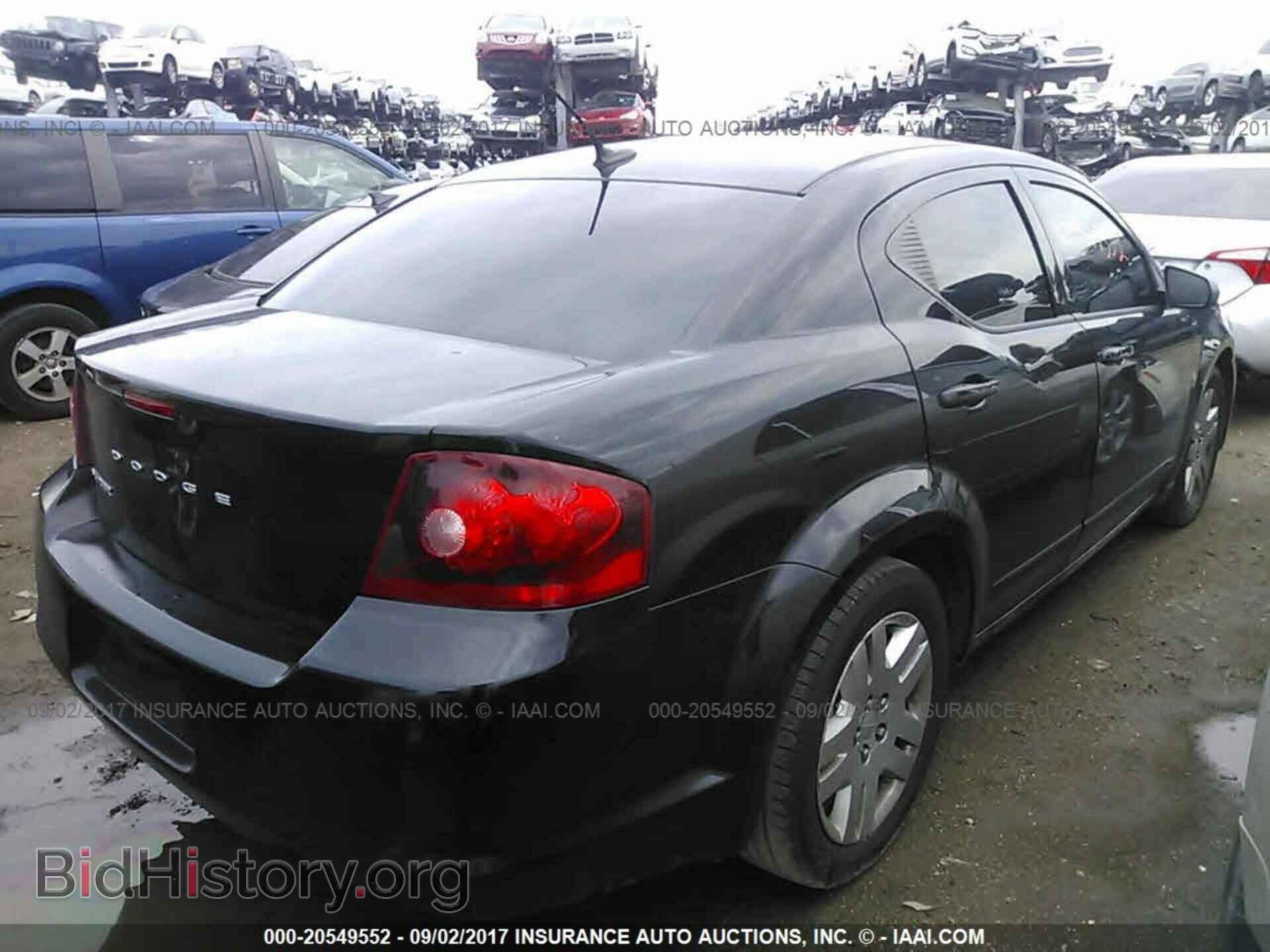 2012 Dodge Avenger - VIN: 1C3CDZAB8CN323830 - Фото 4