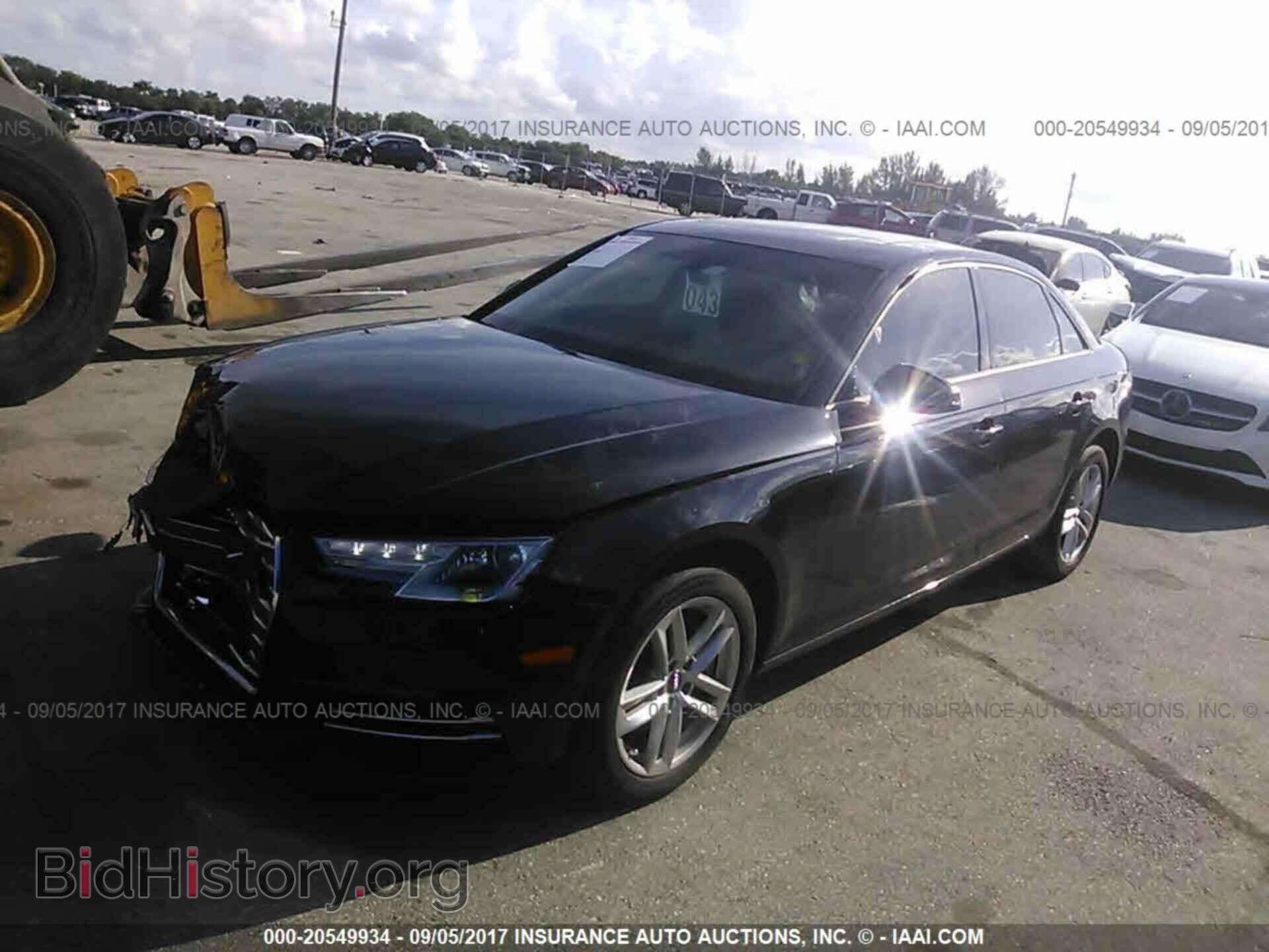 2017 Audi A4 - VIN: WAUGNAF41HN002478 - Фото 2