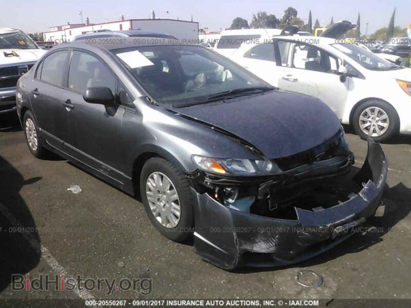 2011 Honda CIVIC (VIN 19XFA1F37BE042111) — фото 1 из 10, IAAI, повреждение: передняя часть
