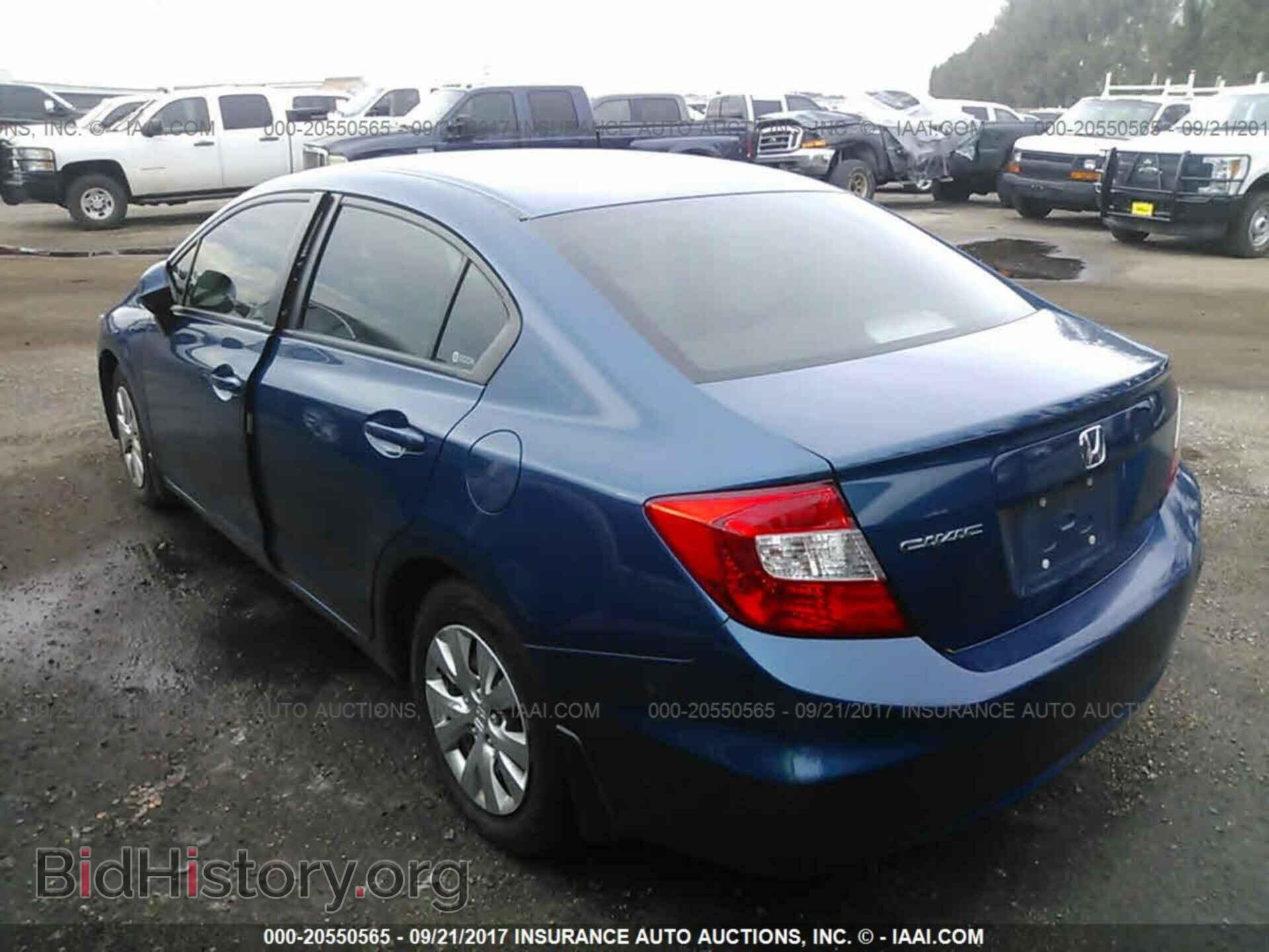 2012 Honda Civic - VIN: 2HGFB2F54CH542433 - Фото 3