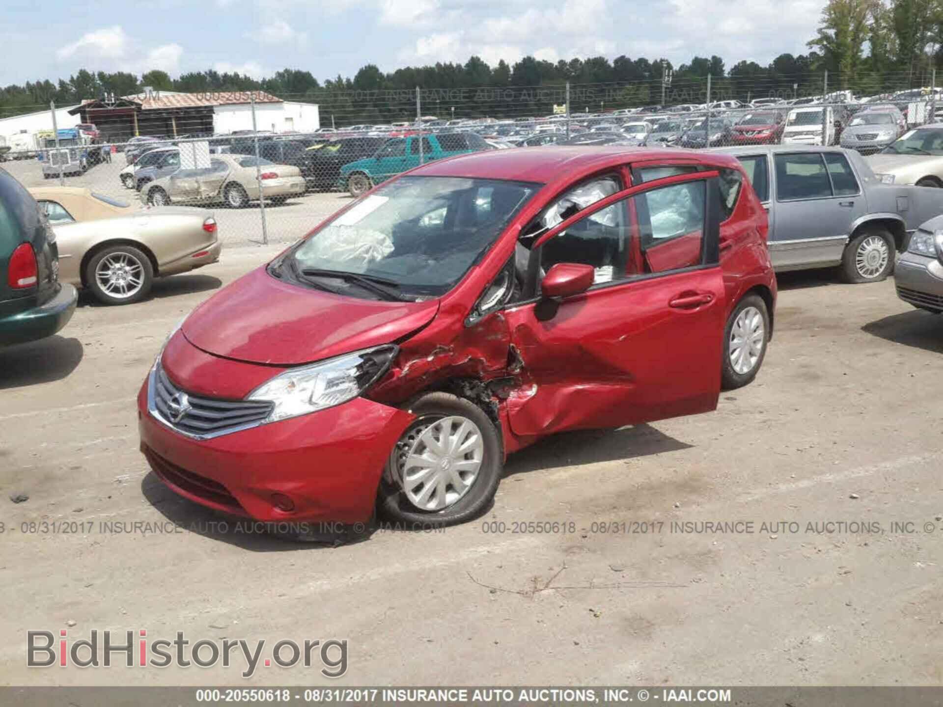 2015 Nissan Versa note - VIN: 3N1CE2CP2FL433238 - Фото 2