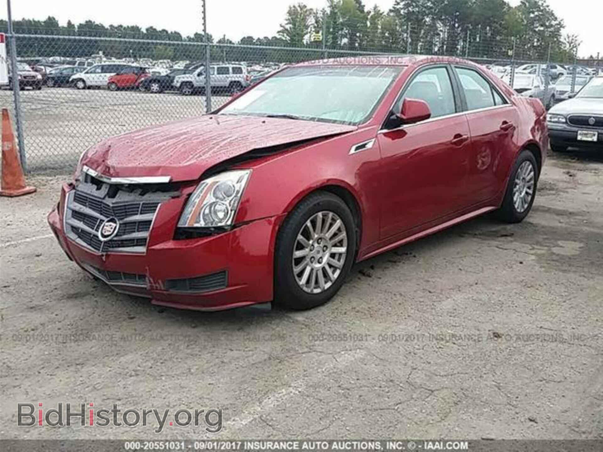 2011 Cadillac Cts - VIN: 1G6DE5EY9B0147860 - Фото 2