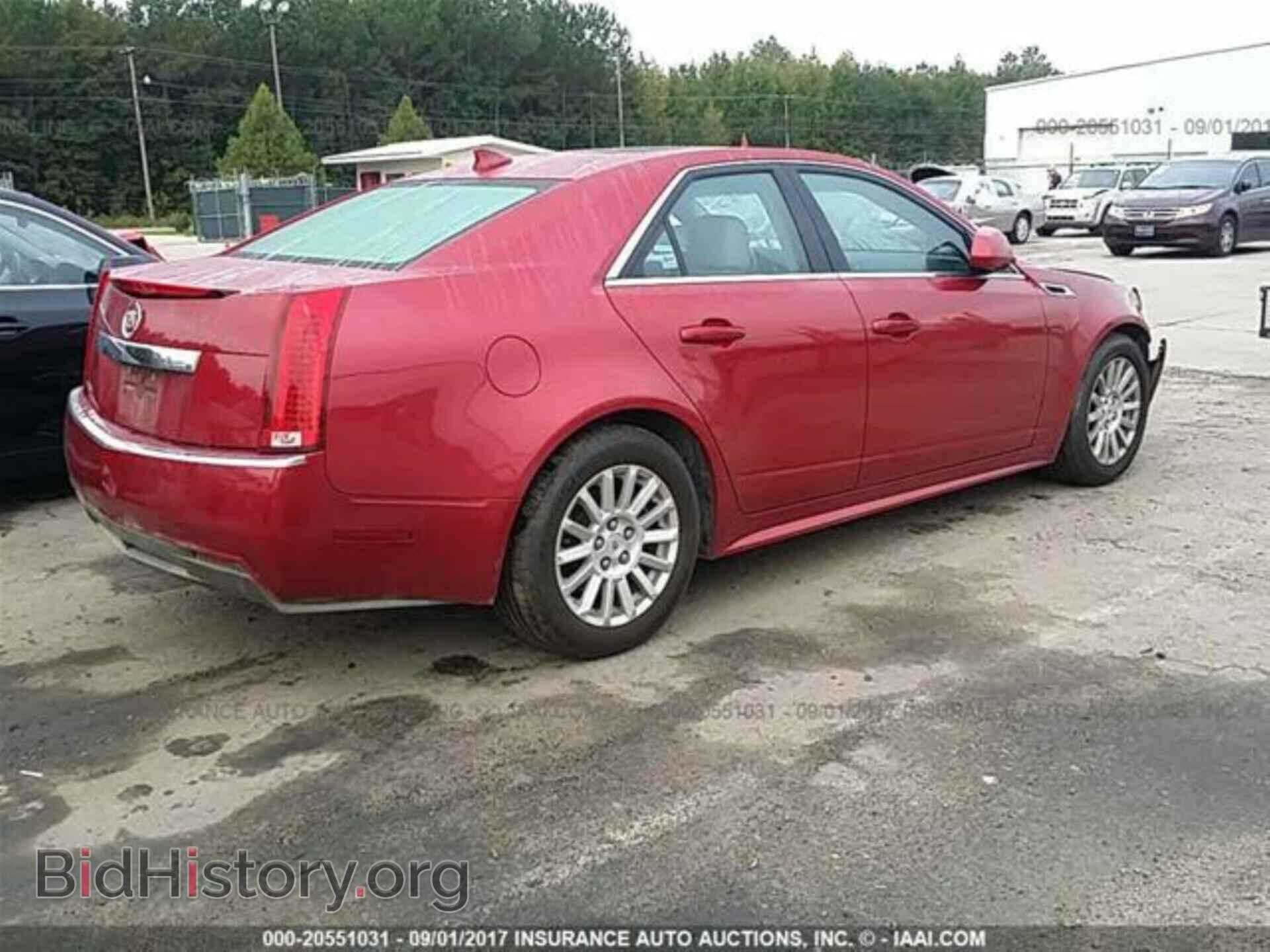 2011 Cadillac Cts - VIN: 1G6DE5EY9B0147860 - Фото 4