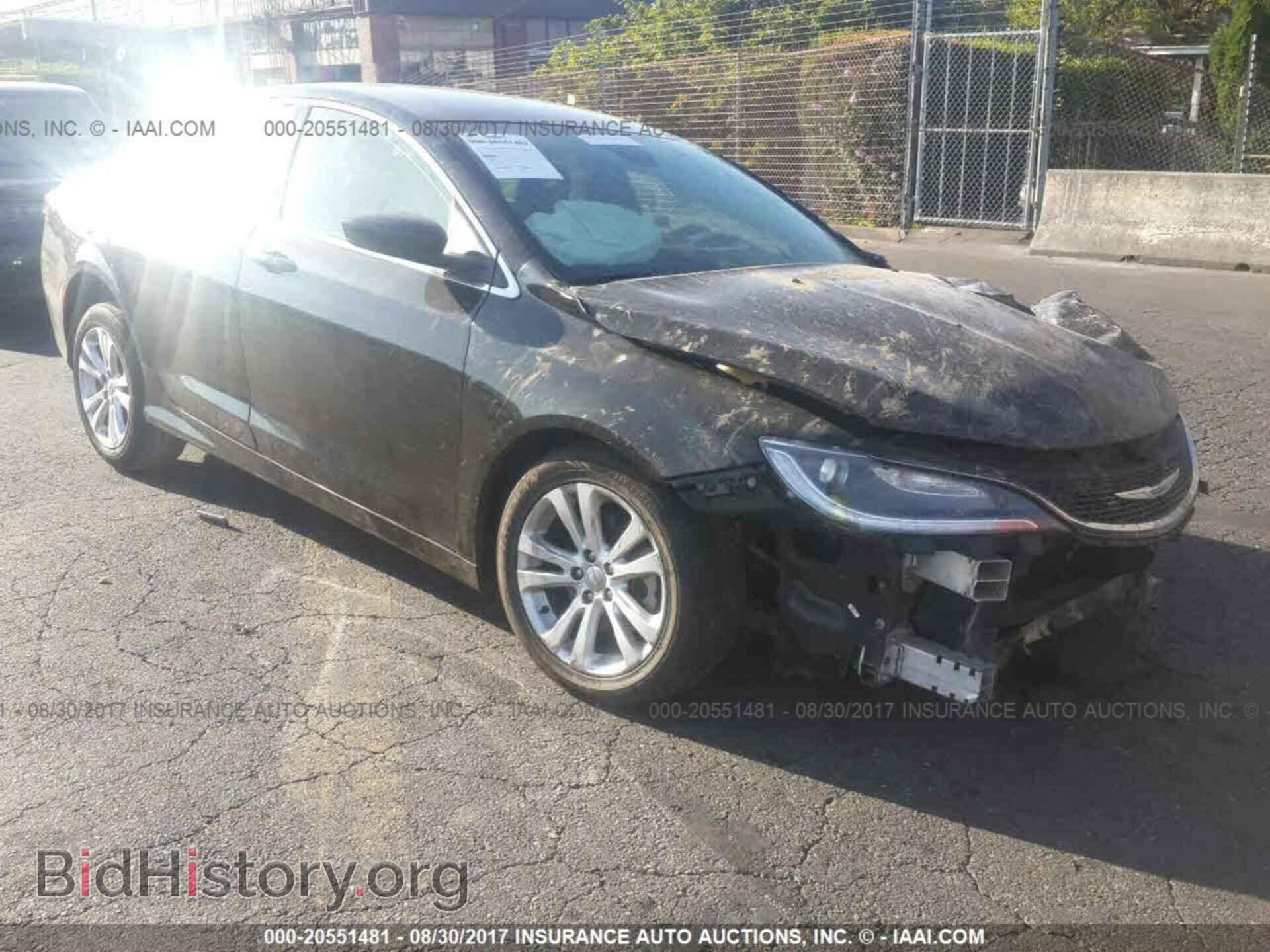 Photo 1C3CCCAB0FN657502 - Chrysler 200 2015