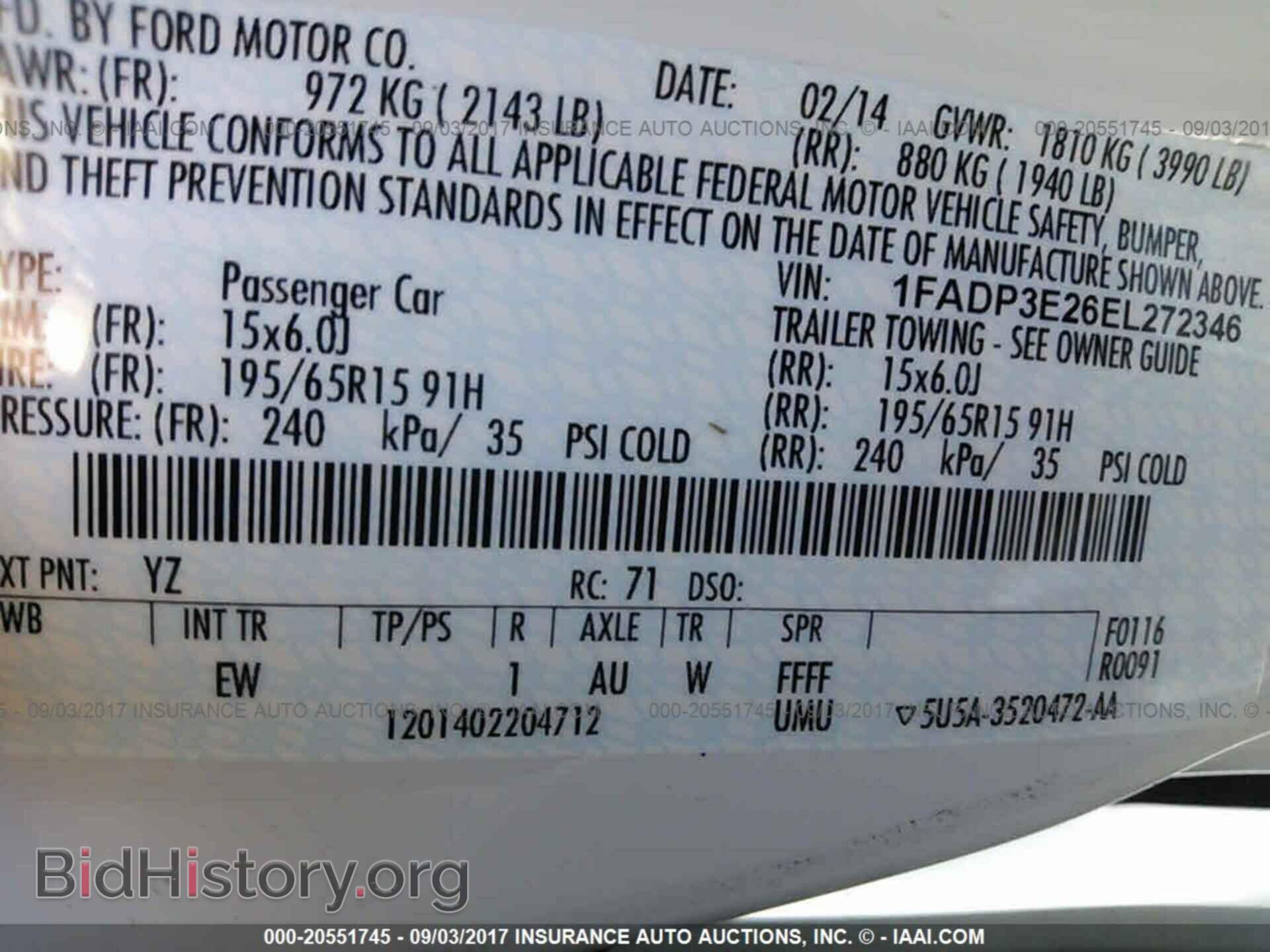 2014 Ford Focus - VIN: 1FADP3E26EL272346 - Photo 9