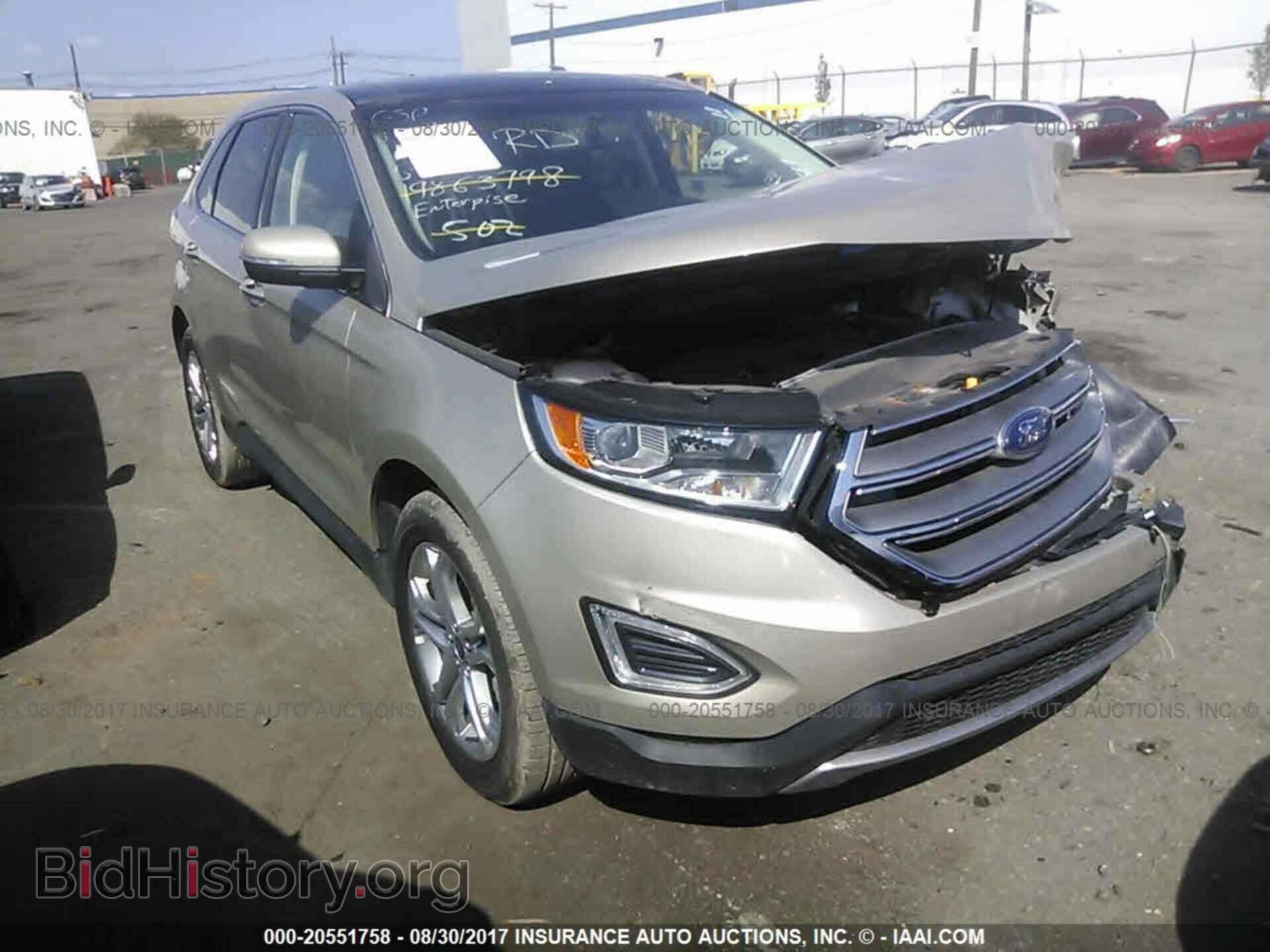 Фотография 2FMPK3K91HBB28517 - Ford Edge 2017