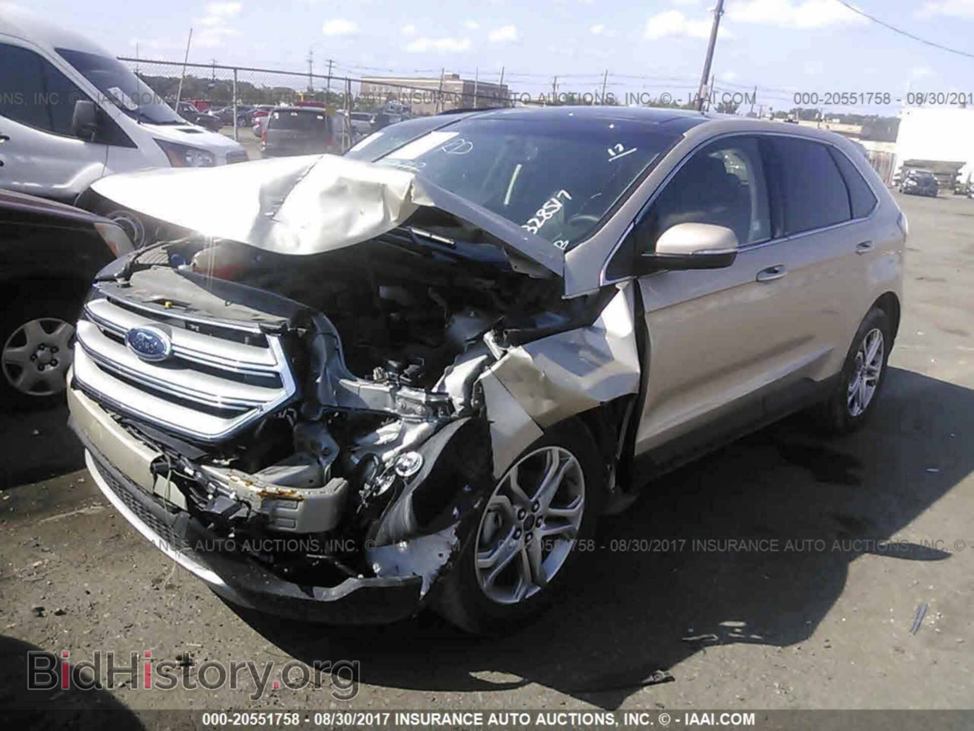 2017 Ford Edge - VIN: 2FMPK3K91HBB28517 - Фото 2