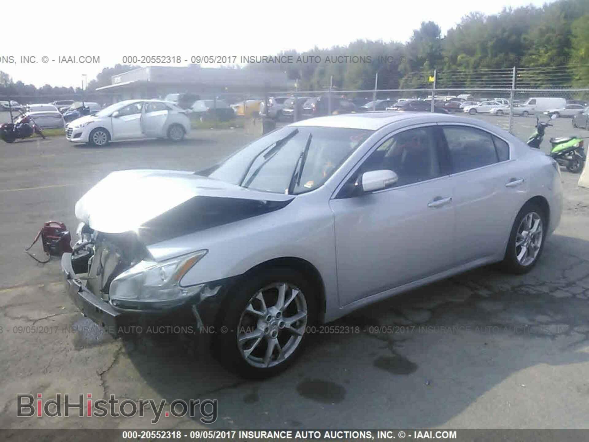 2012 Nissan Maxima - VIN: 1N4AA5AP8CC827294 - Фото 2