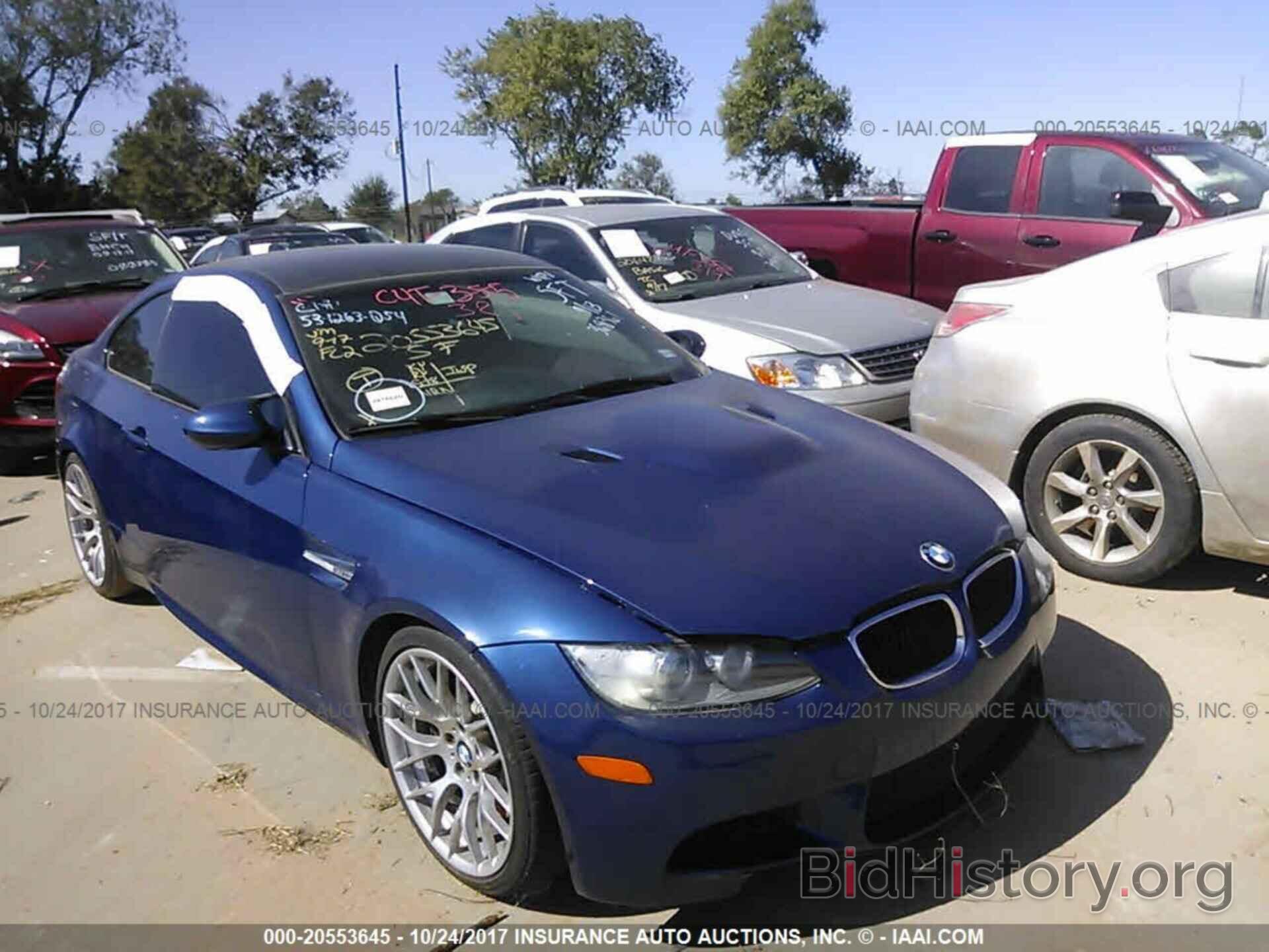 Photo WBSKG9C58BE368361 - Bmw M3 2011