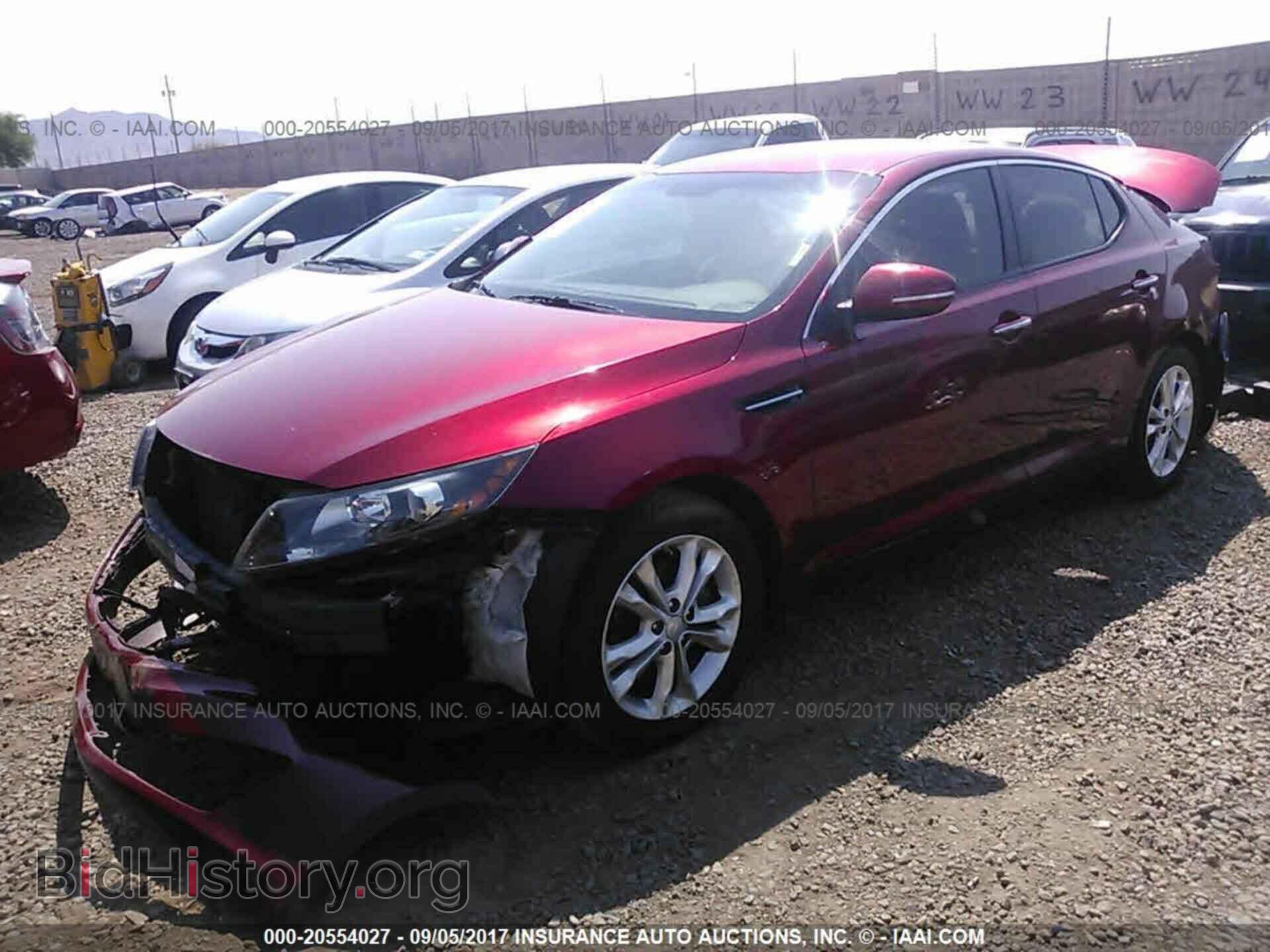 2013 Kia Optima - VIN: 5XXGM4A78DG214650 - Photo 2