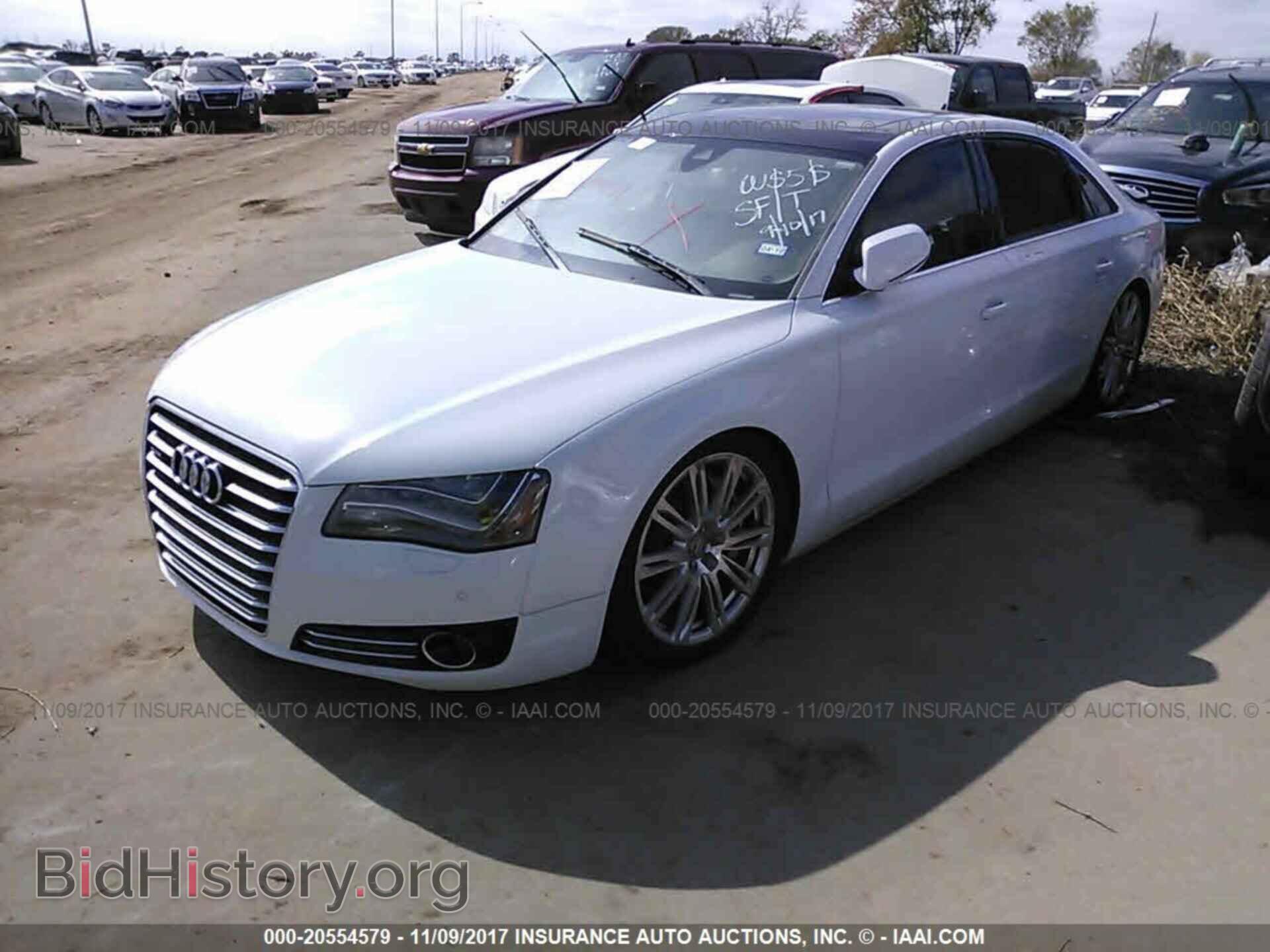 2012 Audi A8 - VIN: WAURVAFD2CN016584 - Photo 2