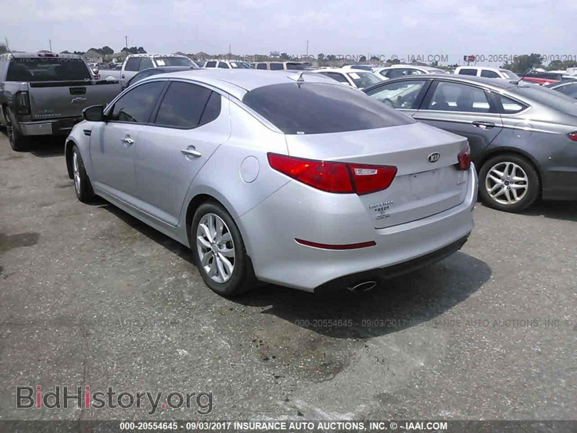 2014 Kia Optima - VIN: 5XXGN4A72EG328318 - Фото 3