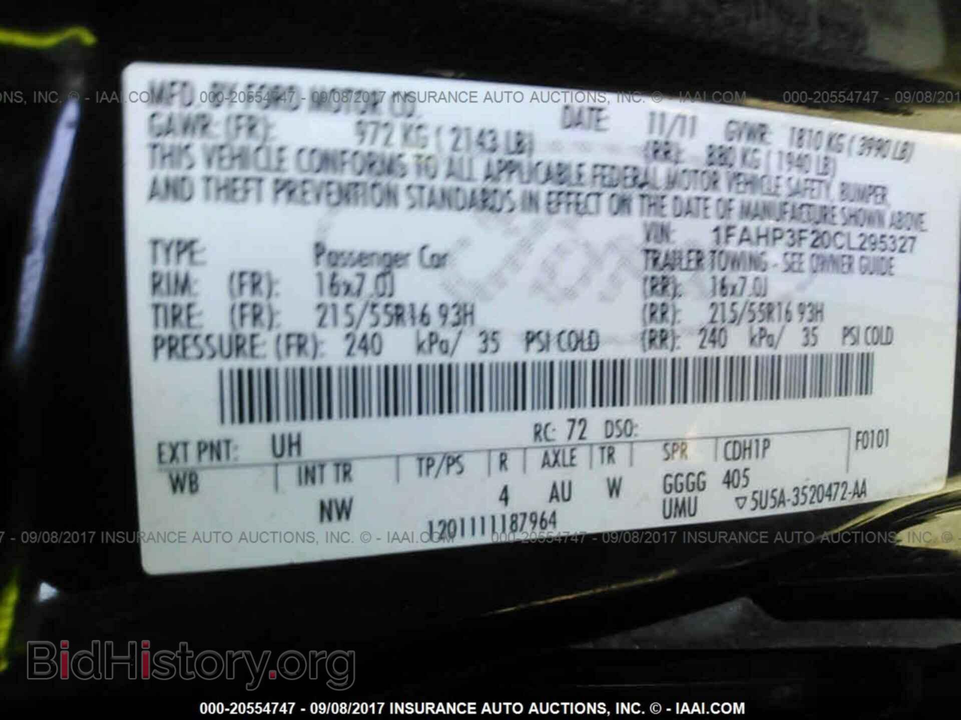 2012 Ford Focus - VIN: 1FAHP3F20CL295327 - Photo 9