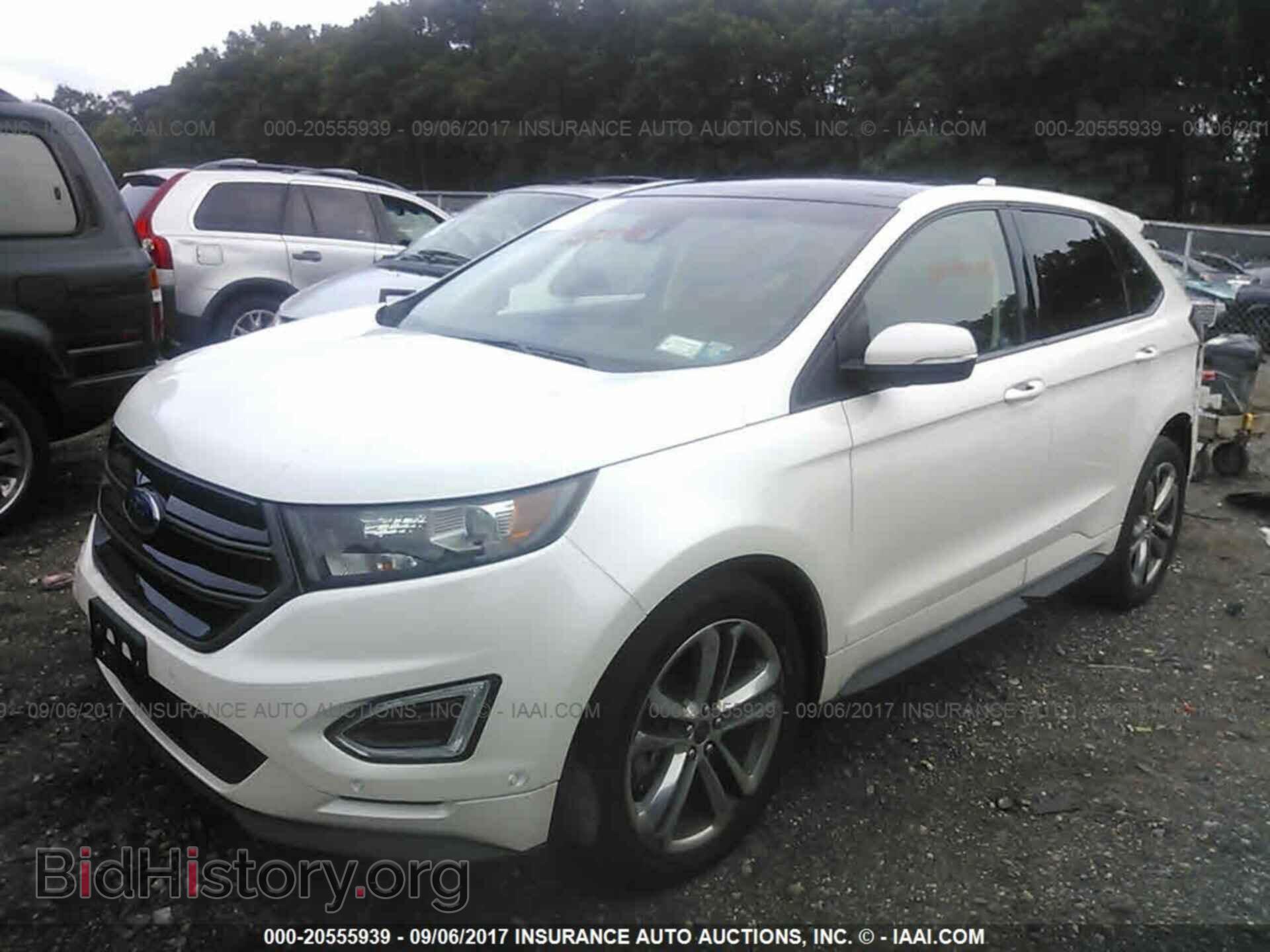 2015 Ford Edge - VIN: 2FMTK4AP4FBB58192 - Фото 2