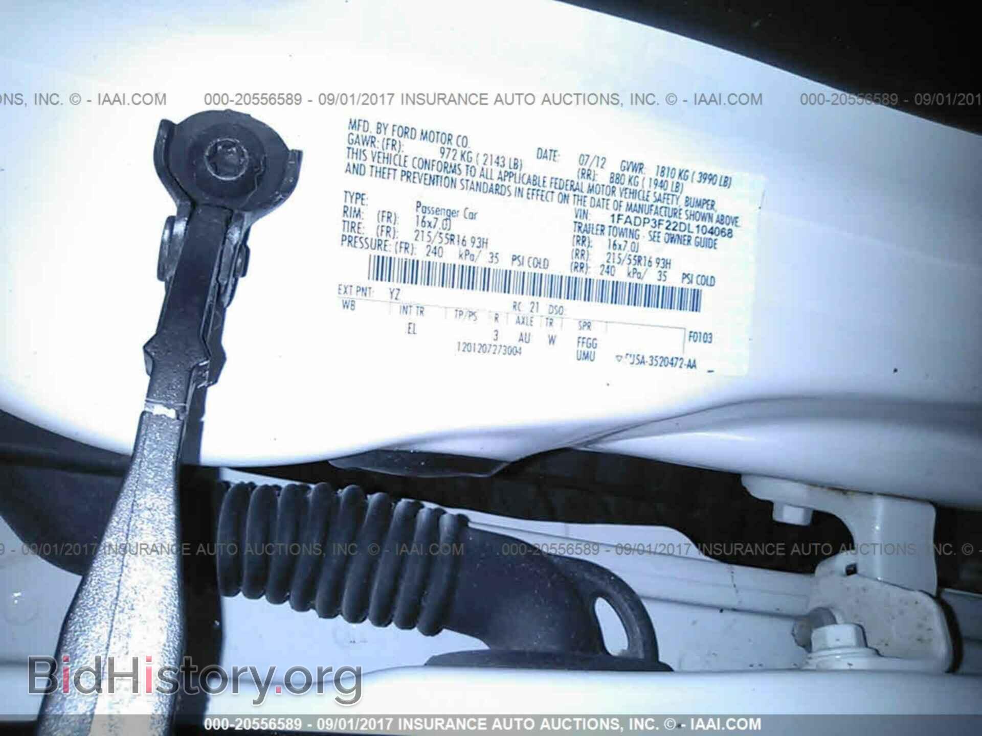 2013 Ford Focus - VIN: 1FADP3F22DL104068 - Фото 9
