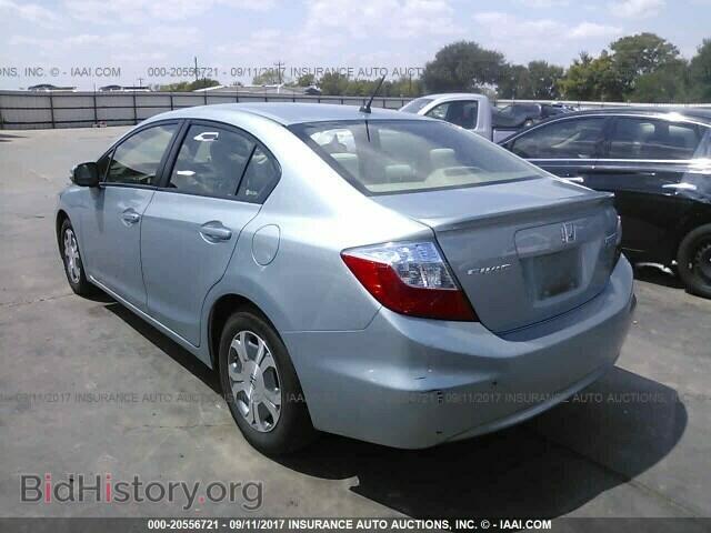 2012 Honda Civic - VIN: JHMFB4F2XCS009798 - Фото 3