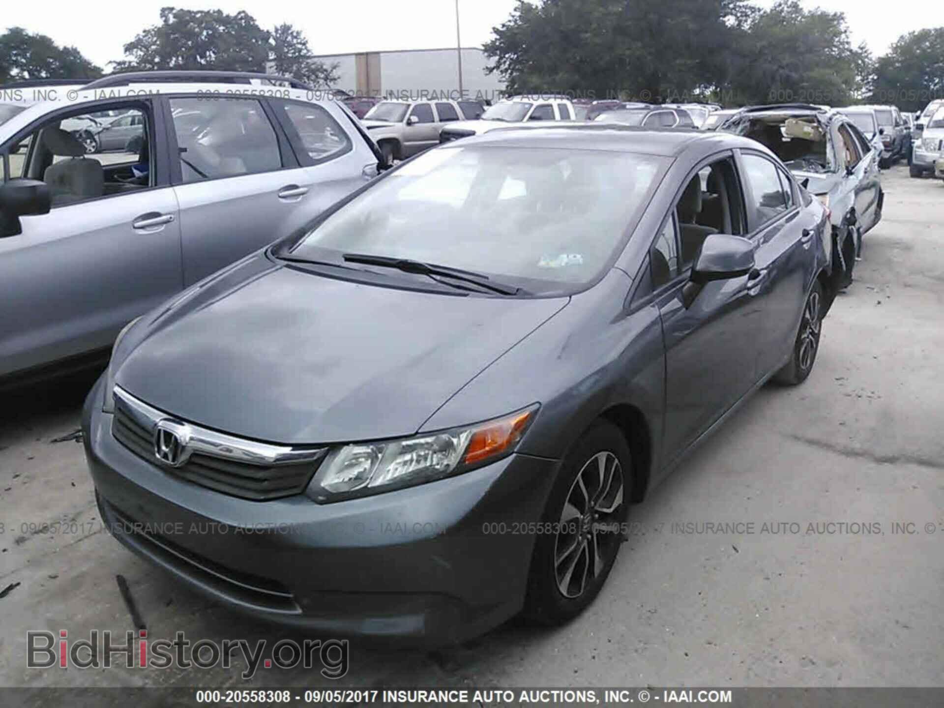 2012 Honda Civic - VIN: 19XFB2F51CE032180 - Фото 2