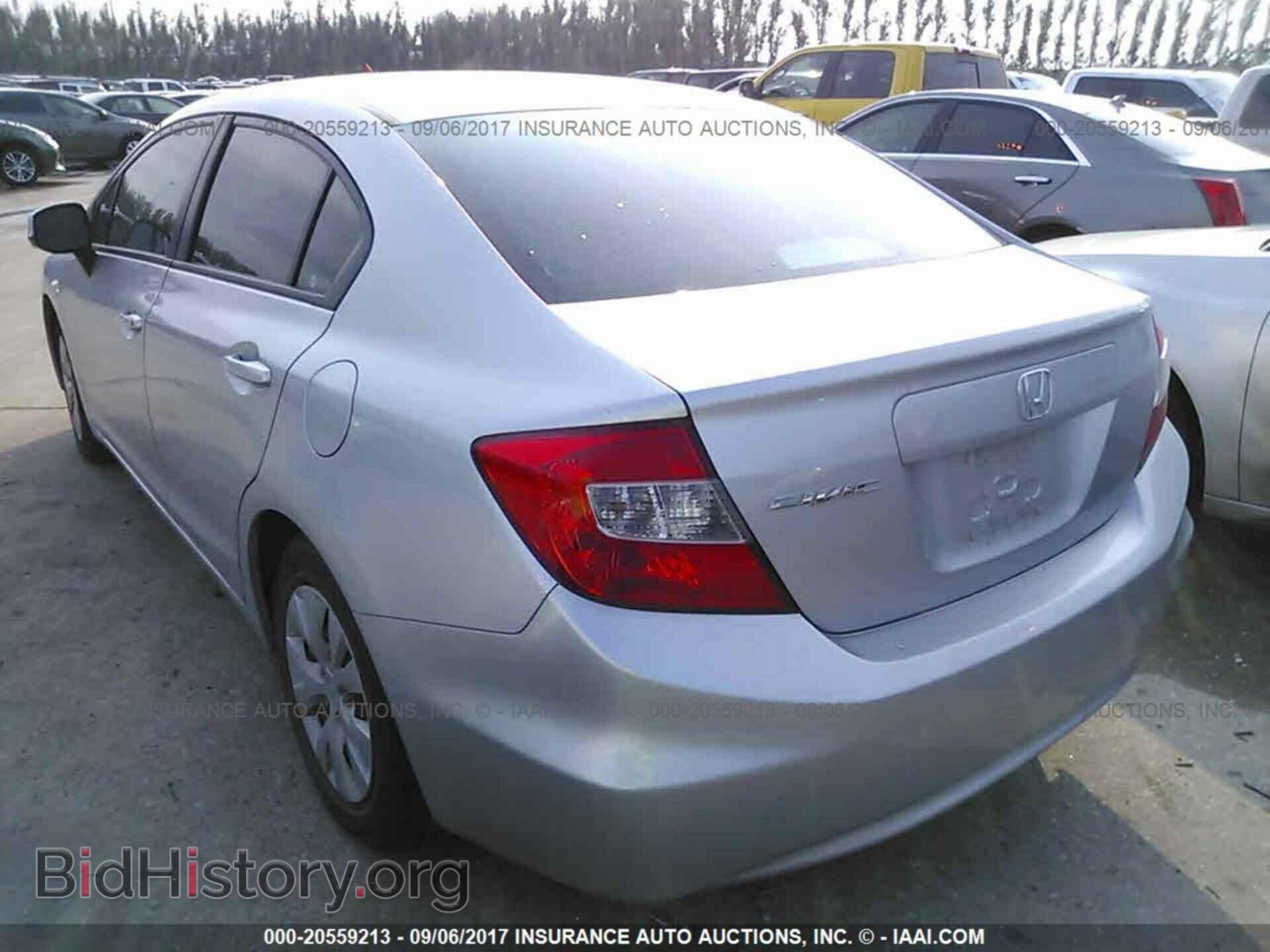 2012 Honda Civic - VIN: 19XFB2F58CE079870 - Фото 3