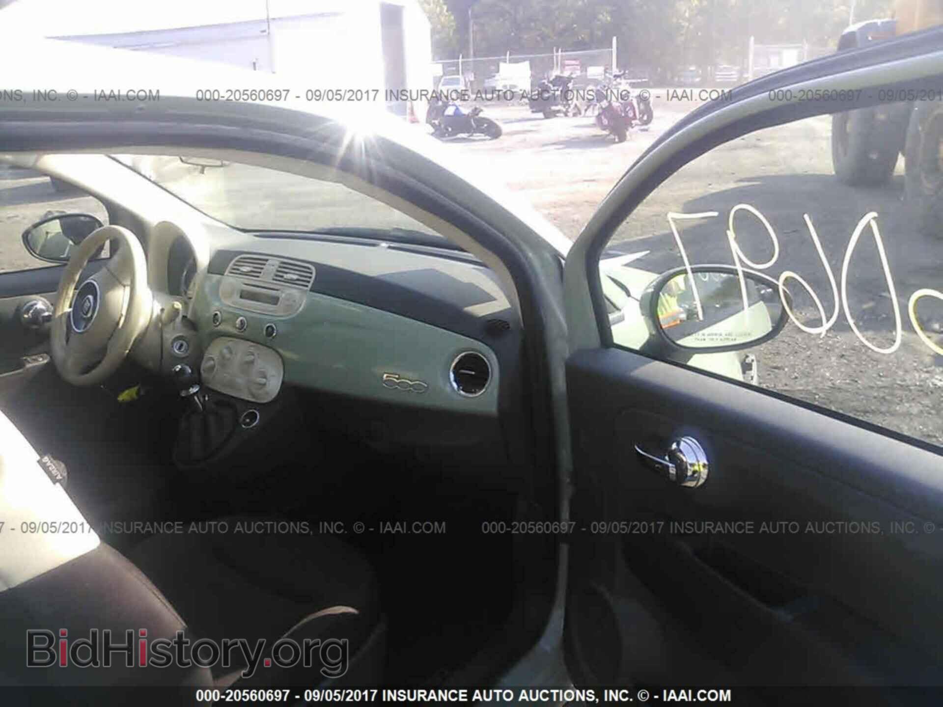 2012 Fiat 500 - VIN: 3C3CFFAR7CT382826 - Фото 5