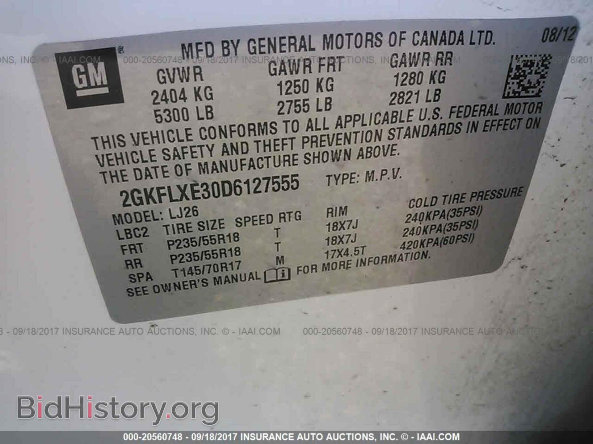 2013 Gmc Terrain - VIN: 2GKFLXE30D6127555 - Photo 9