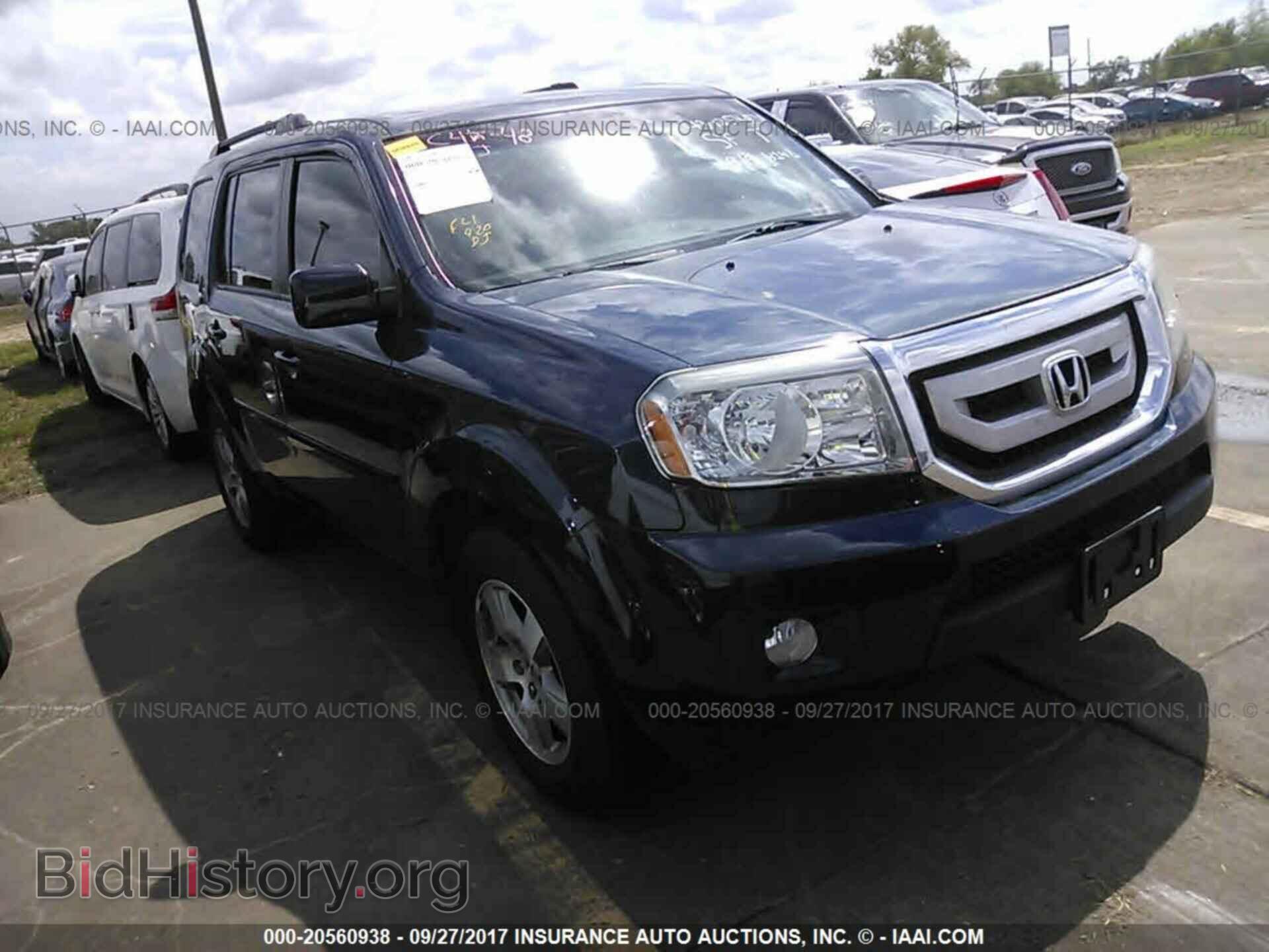 Фотография 5FNYF3H65BB041742 - Honda Pilot 2011