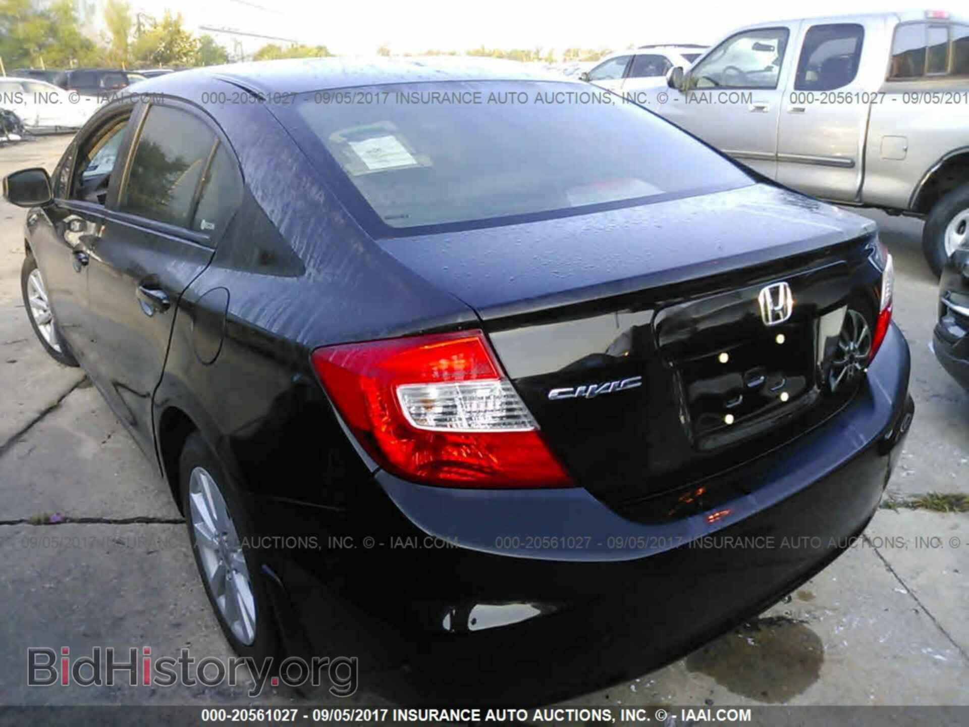 2012 Honda Civic - VIN: 19XFB2F80CE057114 - Фото 3
