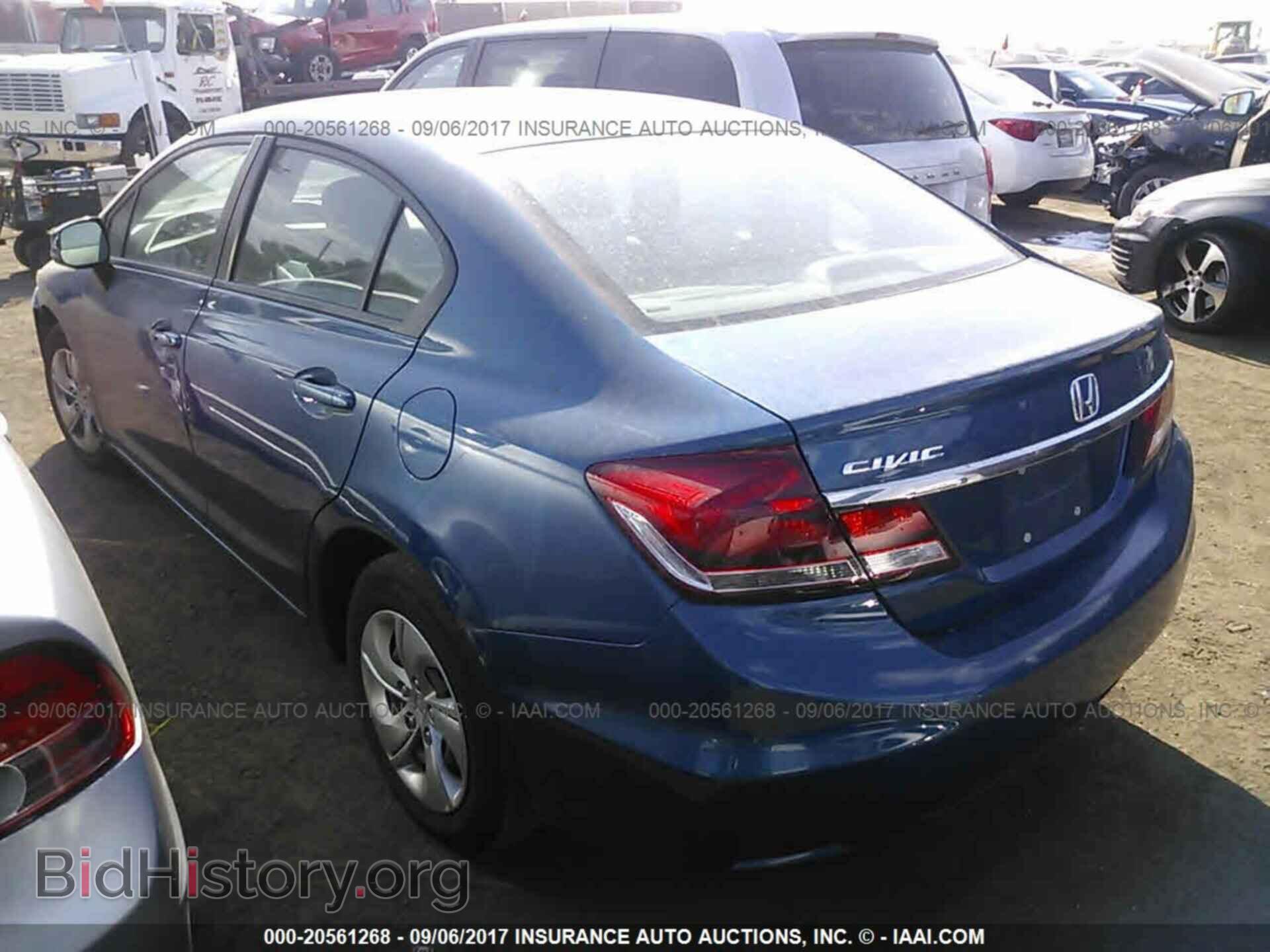 2013 Honda Civic - VIN: 19XFB2F56DE014453 - Фото 3