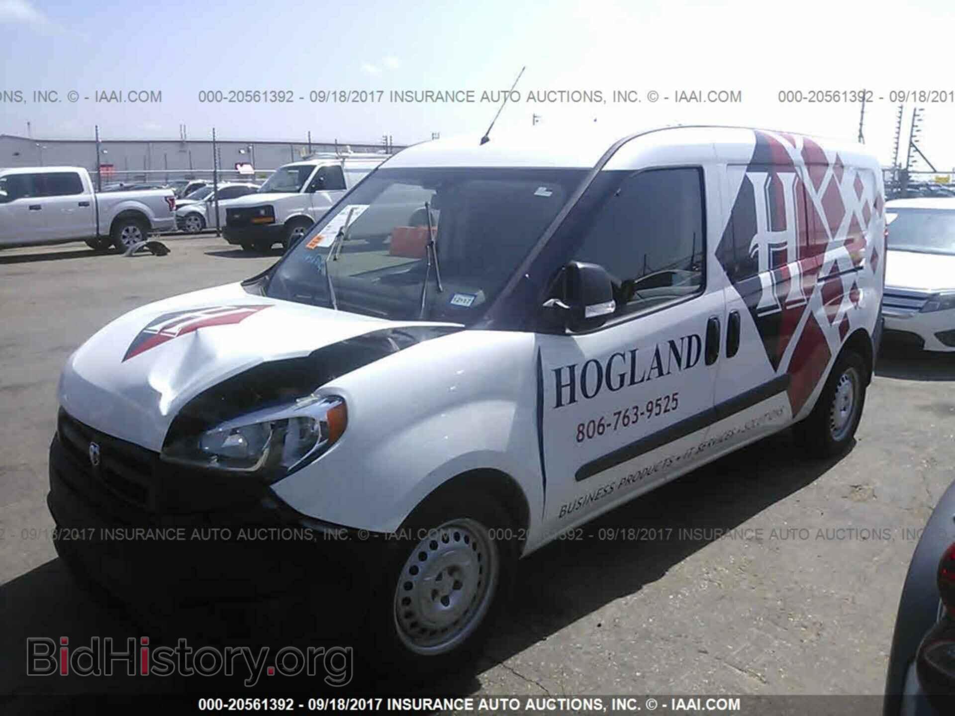 2015 Ram Promaster - VIN: ZFBERFAT0F6A86767 - Photo 2