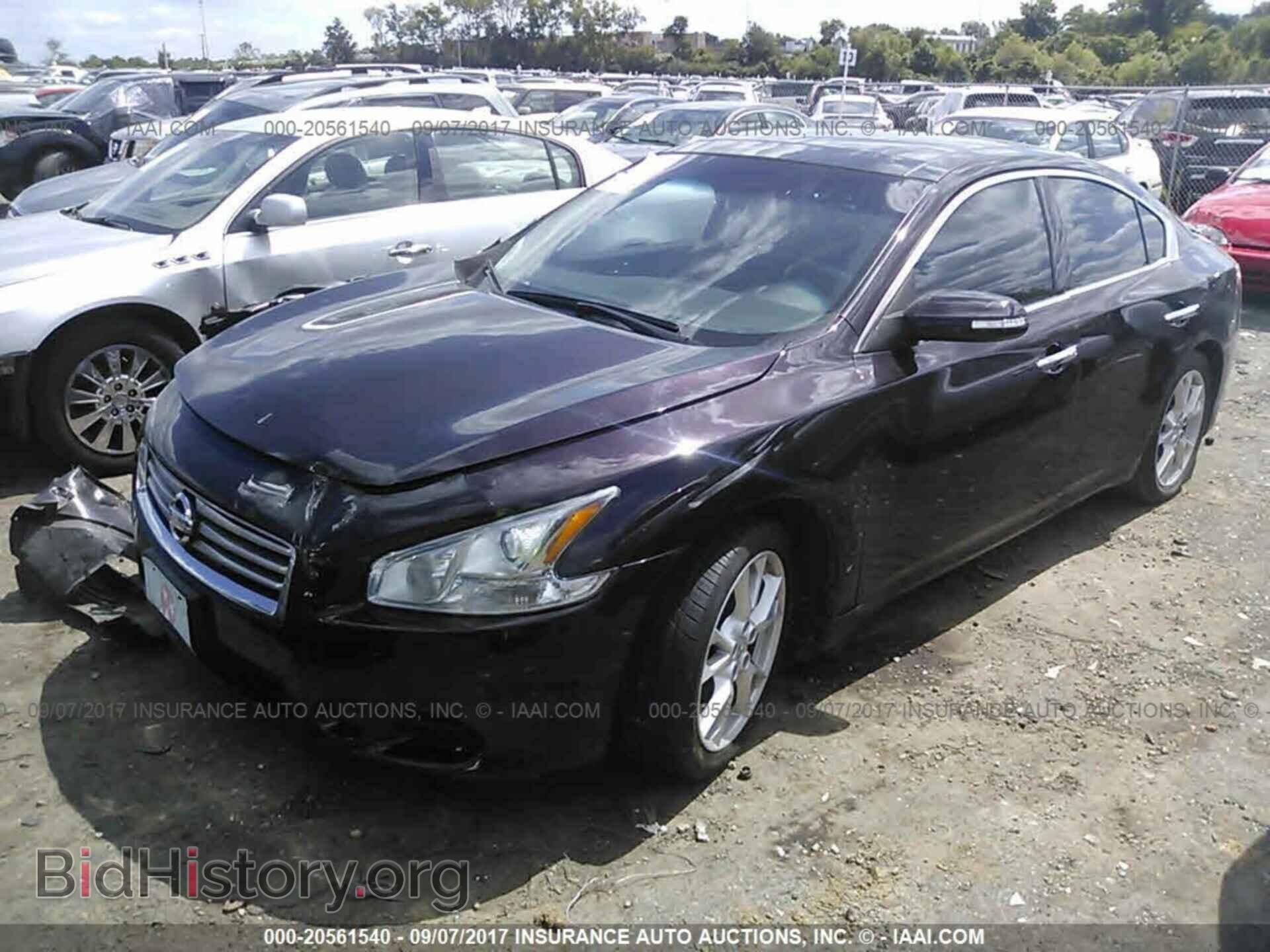 2012 Nissan Maxima - VIN: 1N4AA5AP1CC860721 - Фото 2