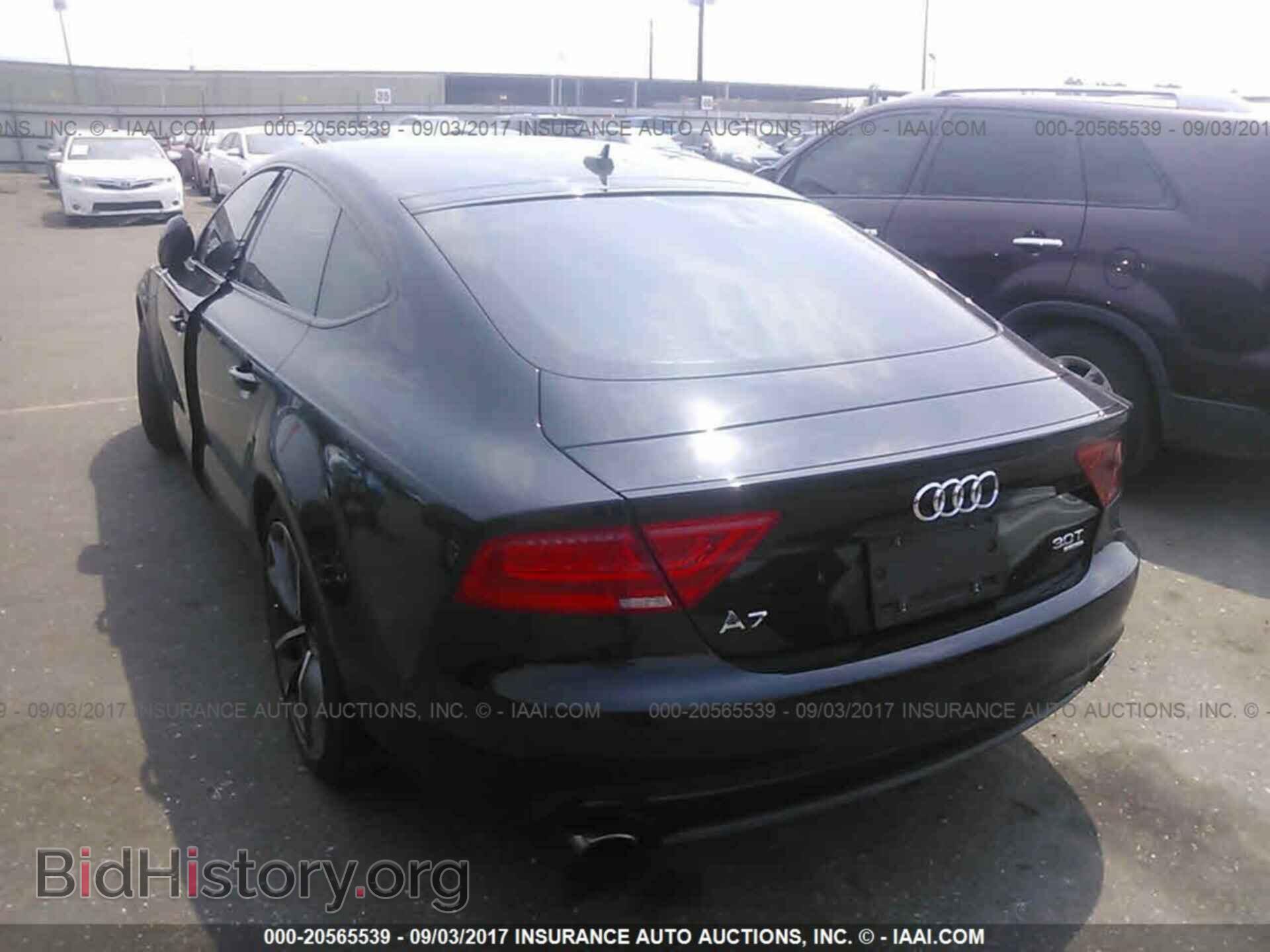 2012 Audi A7 - VIN: WAUYGAFC6CN133677 - Photo 3