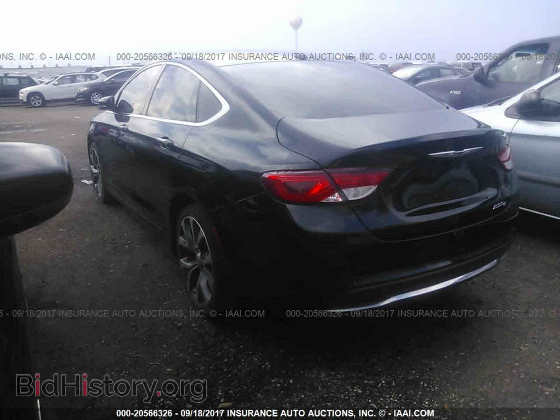 2015 Chrysler 200 - VIN: 1C3CCCCB9FN567164 - Фото 3