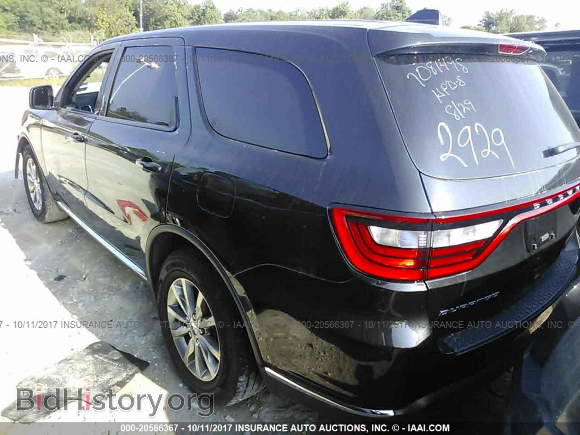 2016 Dodge Durango - VIN: 1C4RDHAG6GC432929 - Фото 3