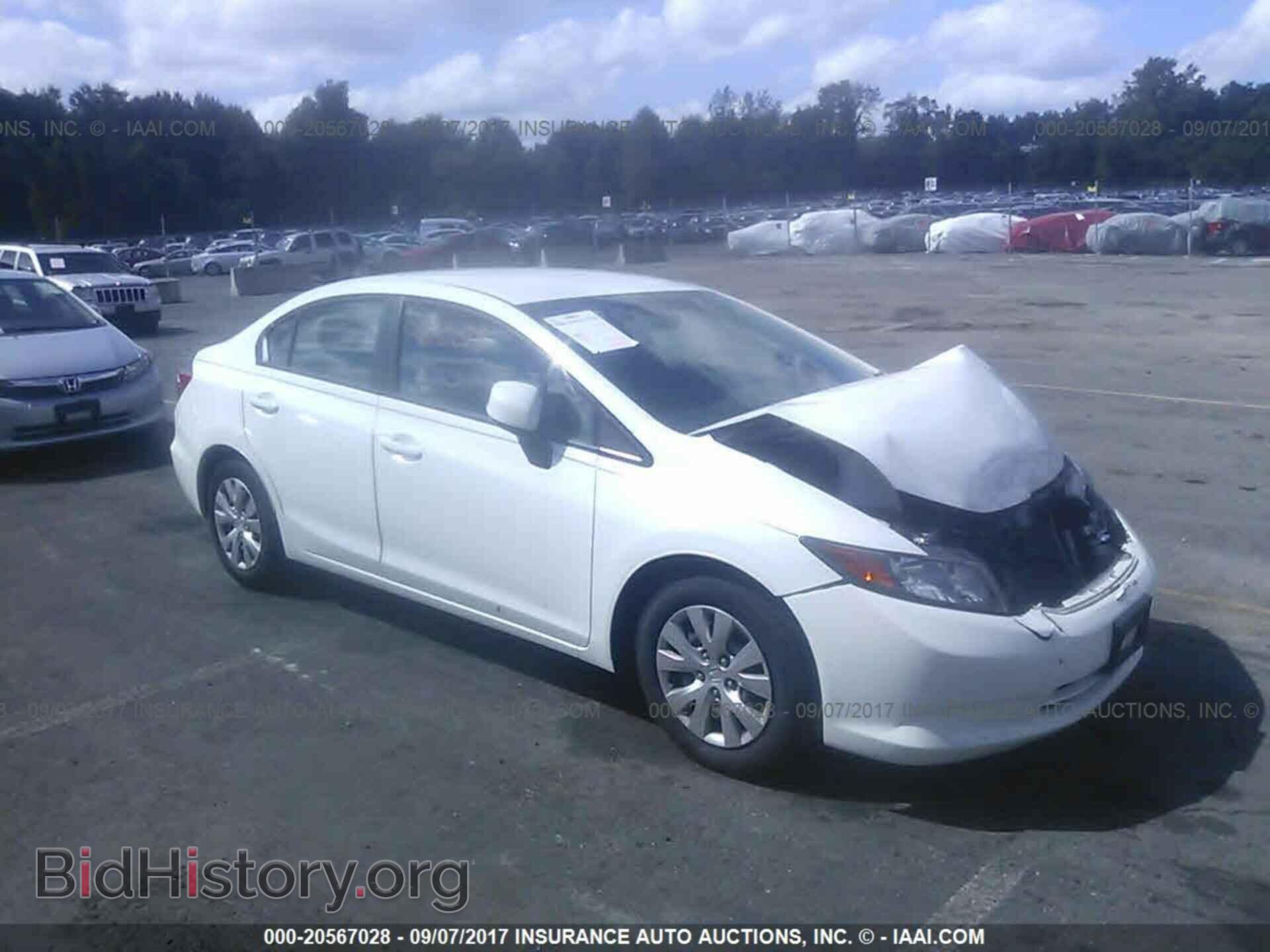 Photo 2HGFB2F55CH562061 - Honda Civic 2012