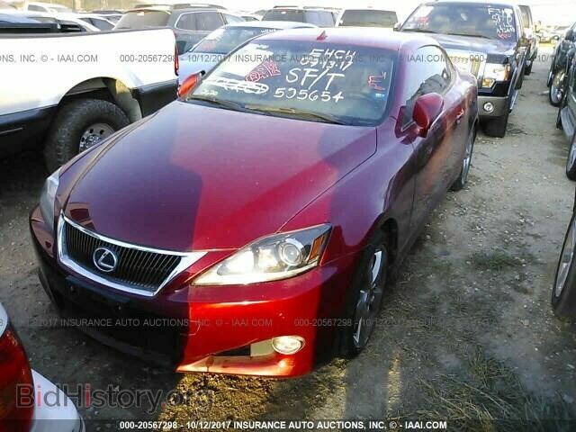 2011 Lexus Is - VIN: JTHFE2C23B2505654 - Фото 2