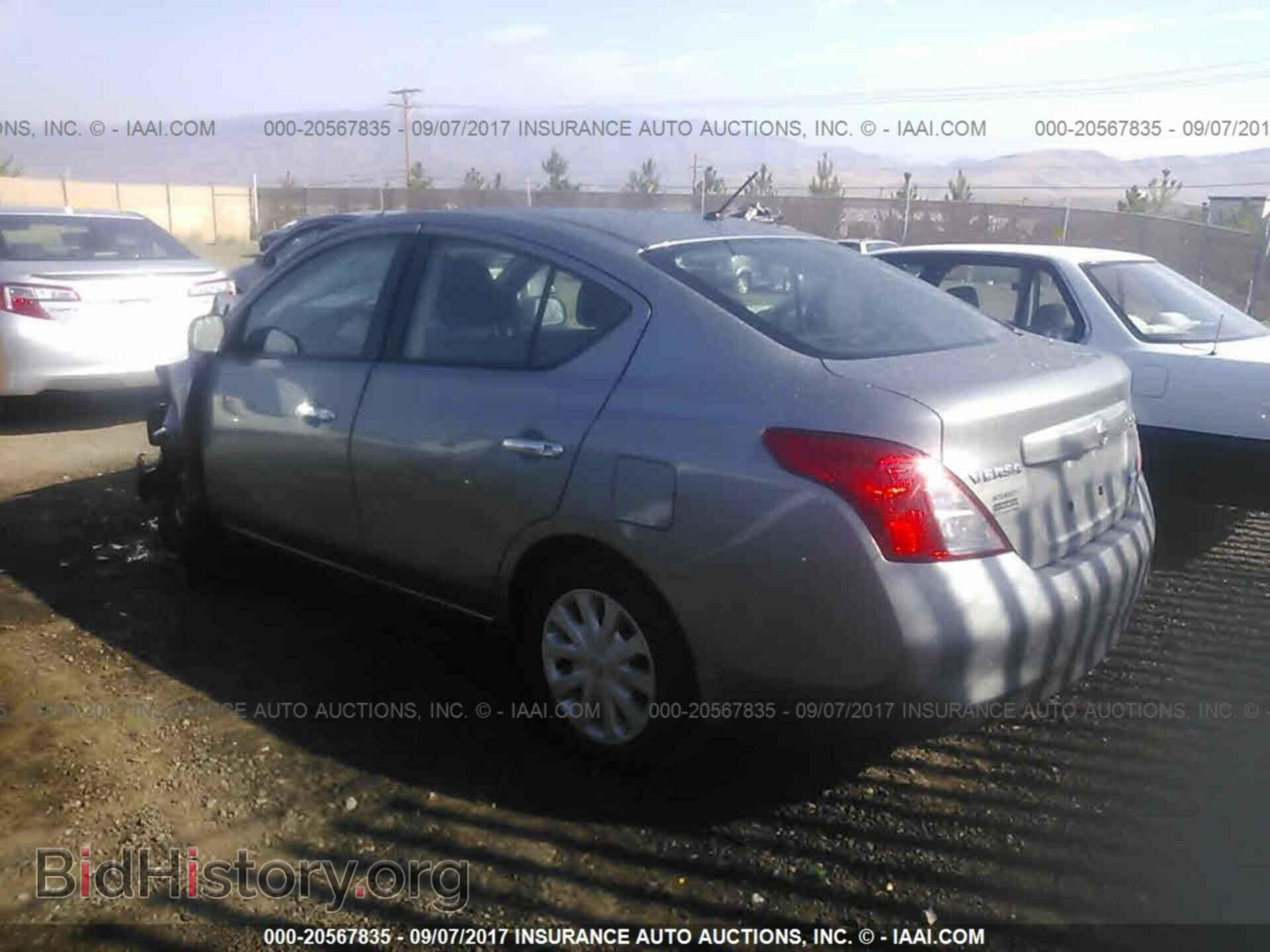 2012 Nissan Versa - VIN: 3N1CN7AP0CL890884 - Фото 3