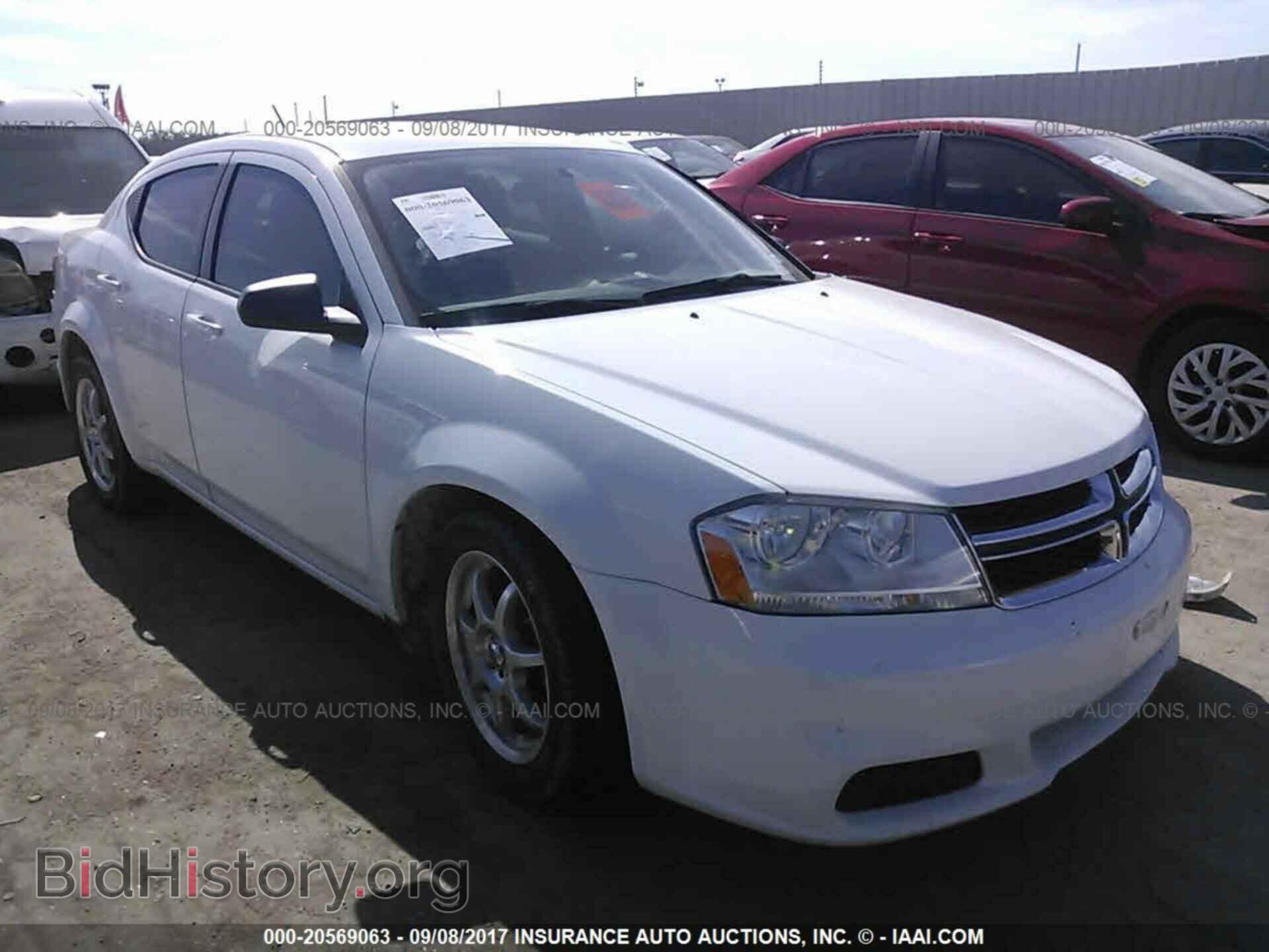 Photo 1C3CDZAB3CN221481 - Dodge Avenger 2012