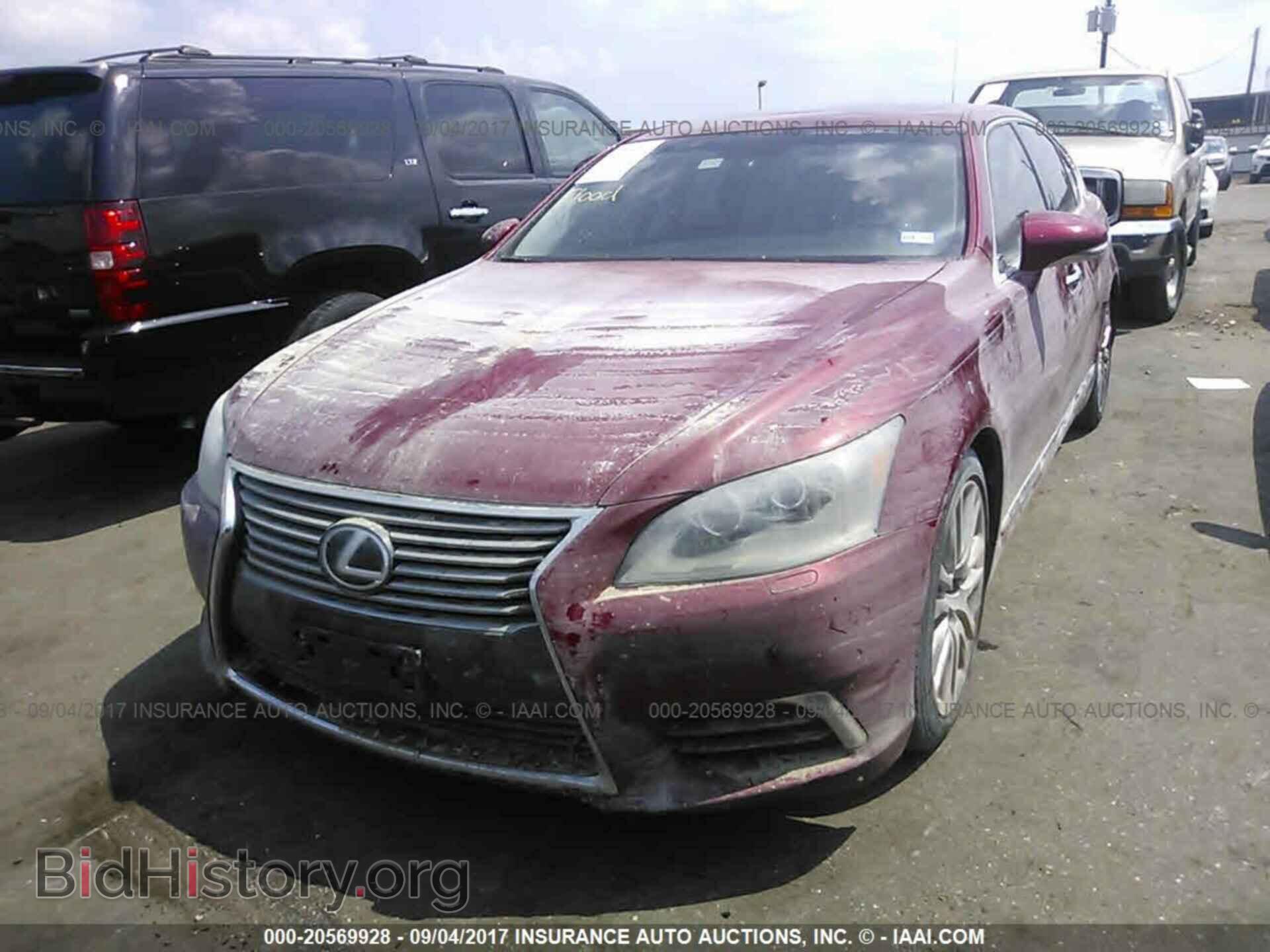 2014 Lexus Ls - VIN: JTHBL5EFXE5129768 - Фото 2