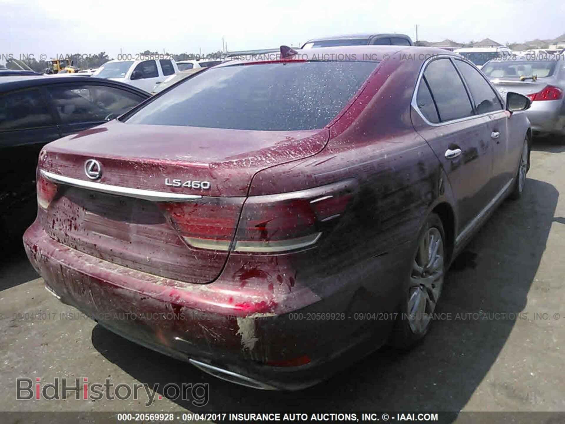 2014 Lexus Ls - VIN: JTHBL5EFXE5129768 - Фото 4