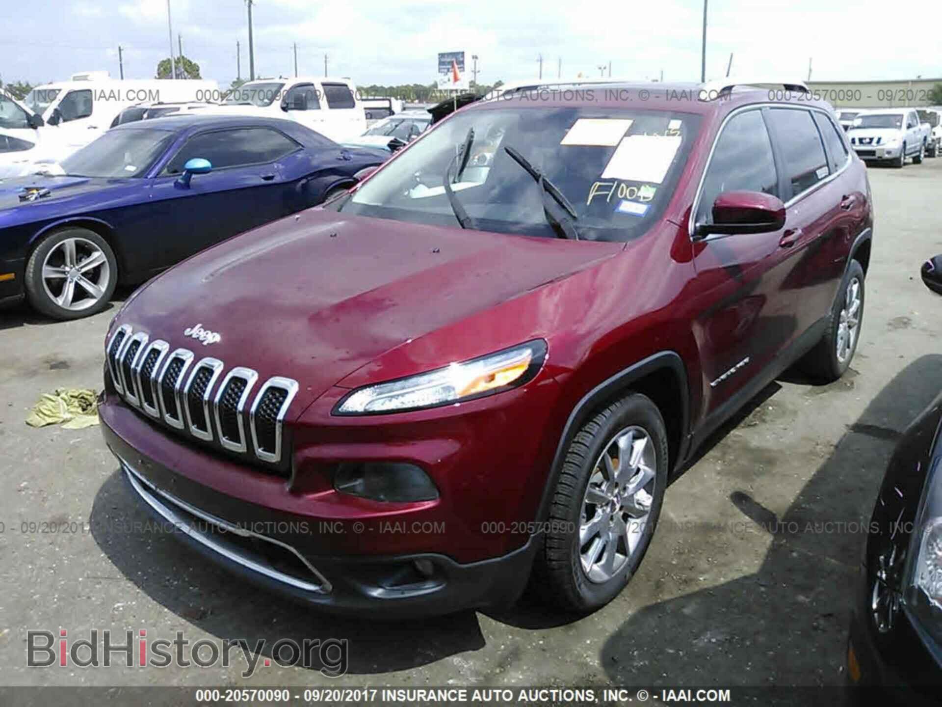 2014 Jeep Cherokee - VIN: 1C4PJLDS1EW113906 - Фото 2