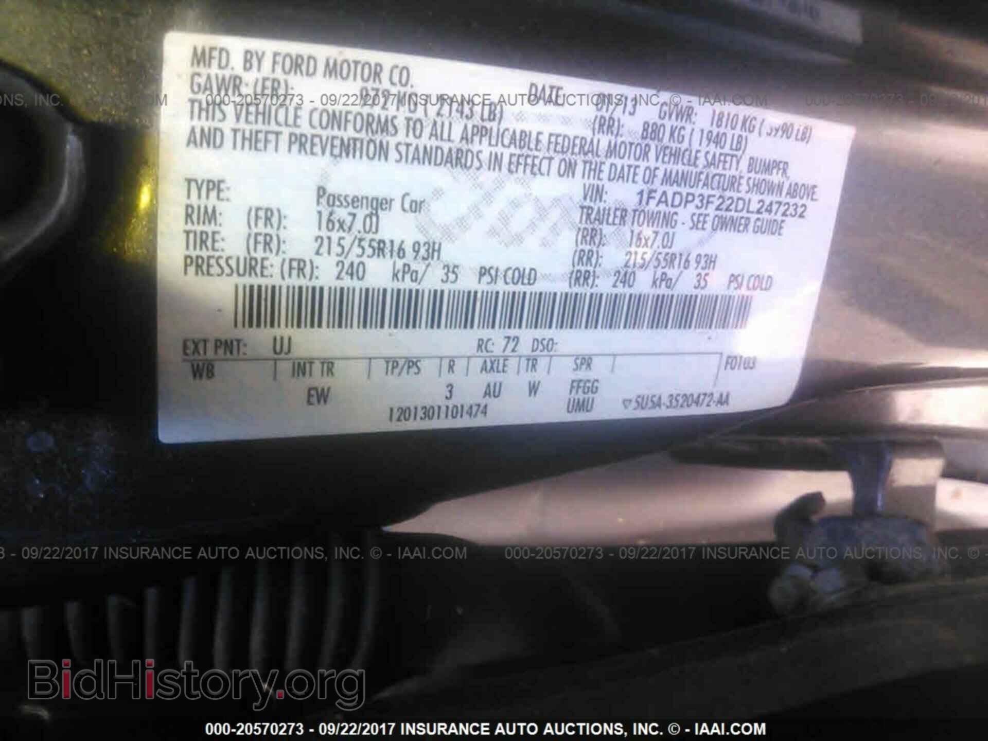 2013 Ford Focus - VIN: 1FADP3F22DL247232 - Photo 9