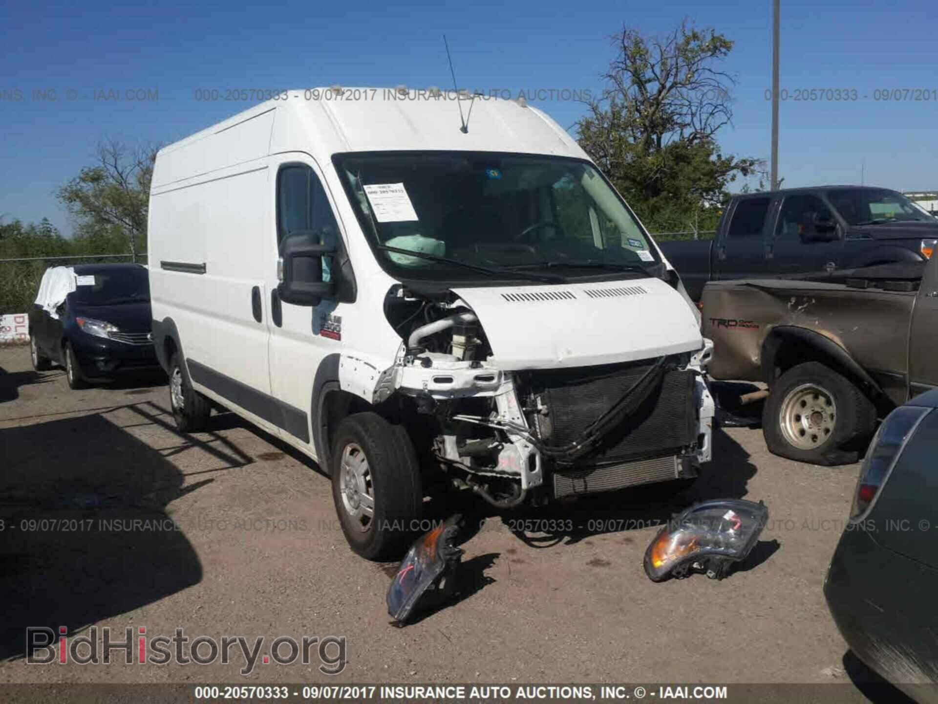Фотография 3C6TRVDG2GE123721 - Ram Promaster 2500 2016